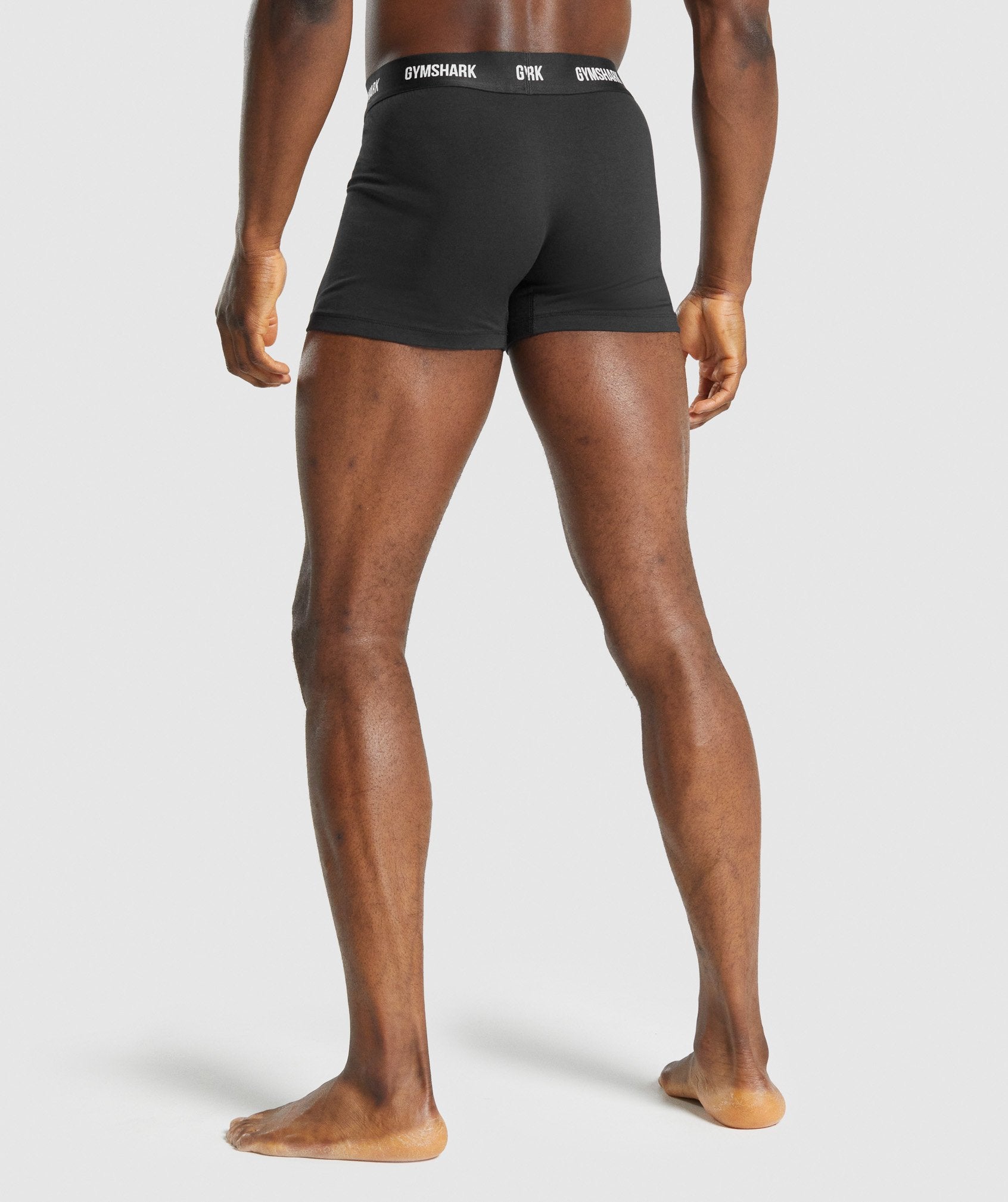 Boxers 2pk in Black - view 3