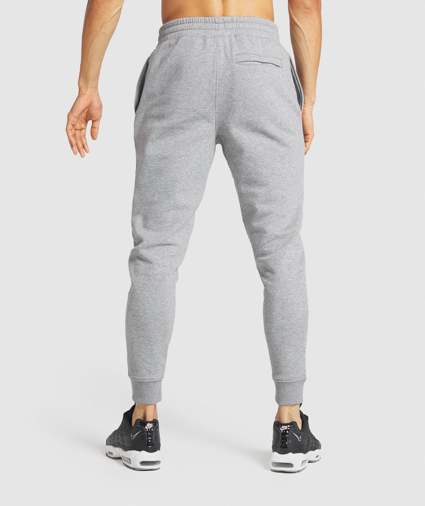 Gymshark Crest Joggers - Charcoal Marl | Gymshark