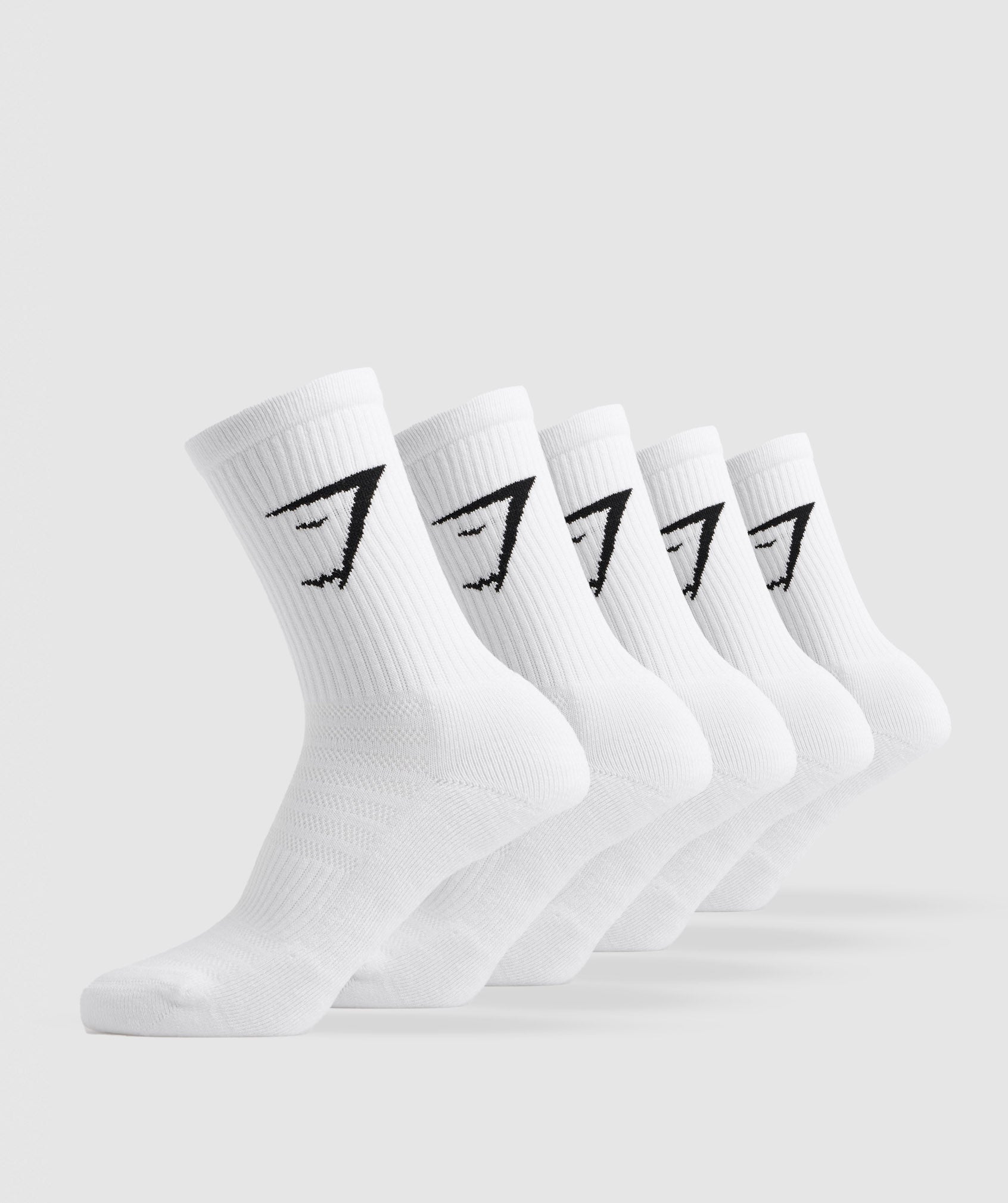 Crew Socks 5pk en White está agotado