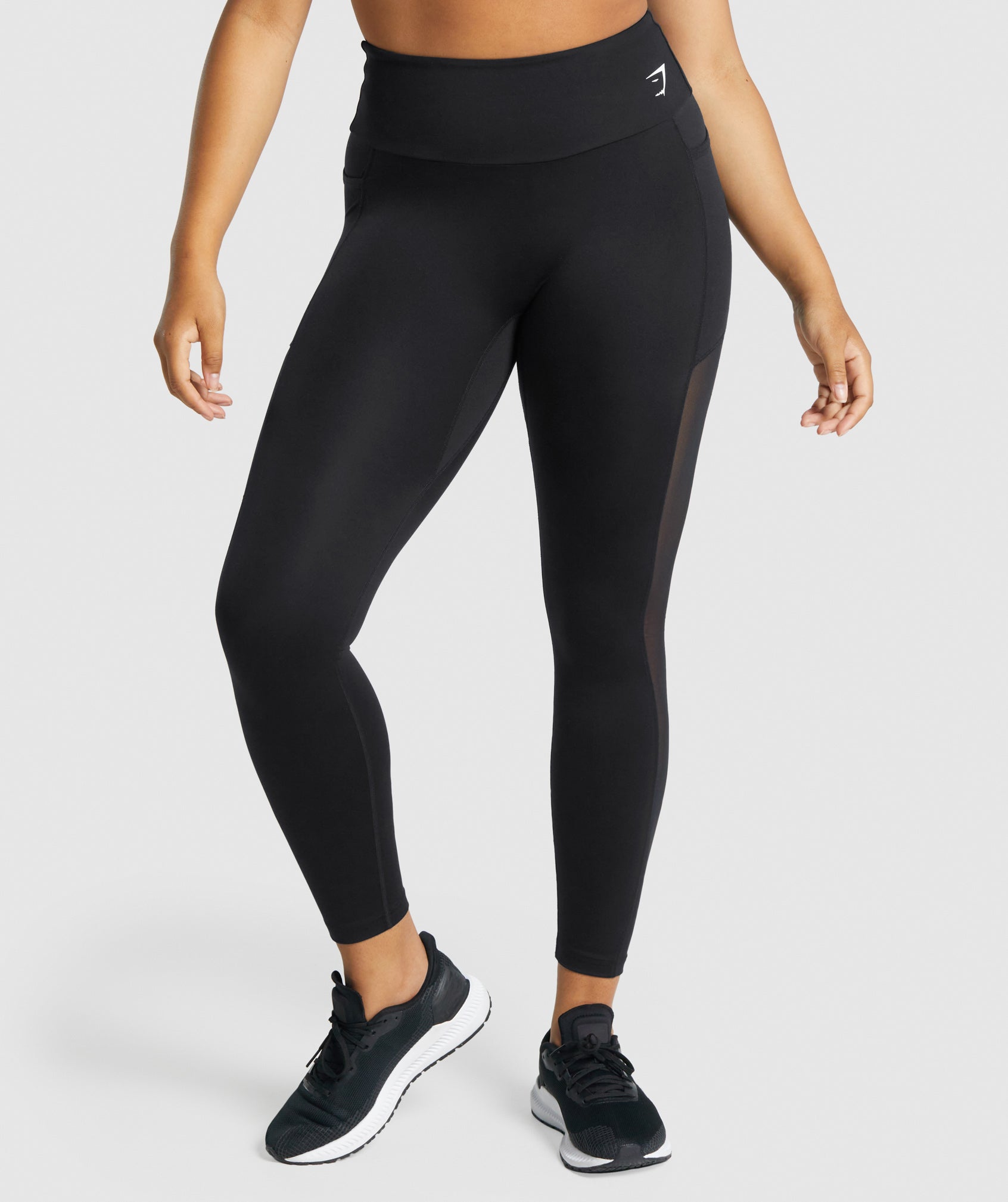 Black Mesh Hip Pocket Leggings – Femique