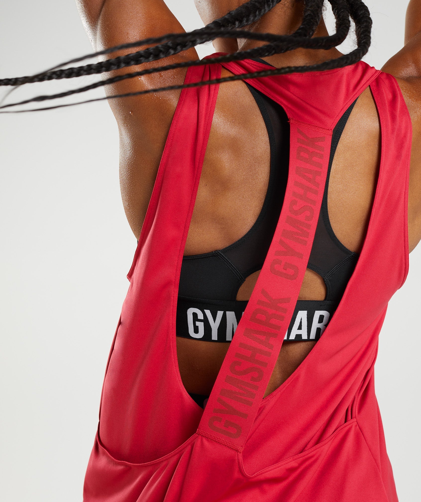 Gymshark Training Brandmark Sports Bra - Salsa Red