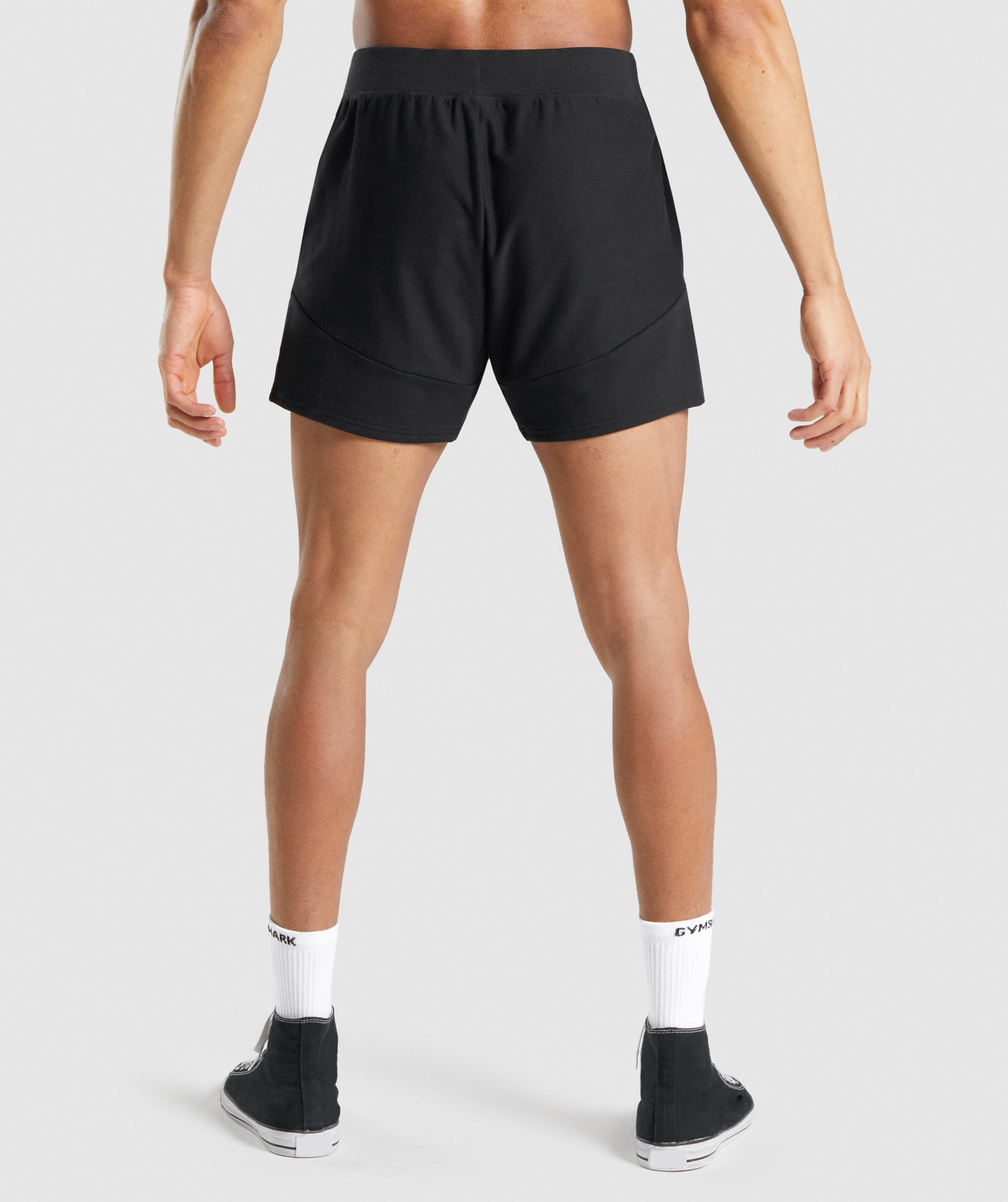 Chalk 5" Quad Shorts in Black - view 3