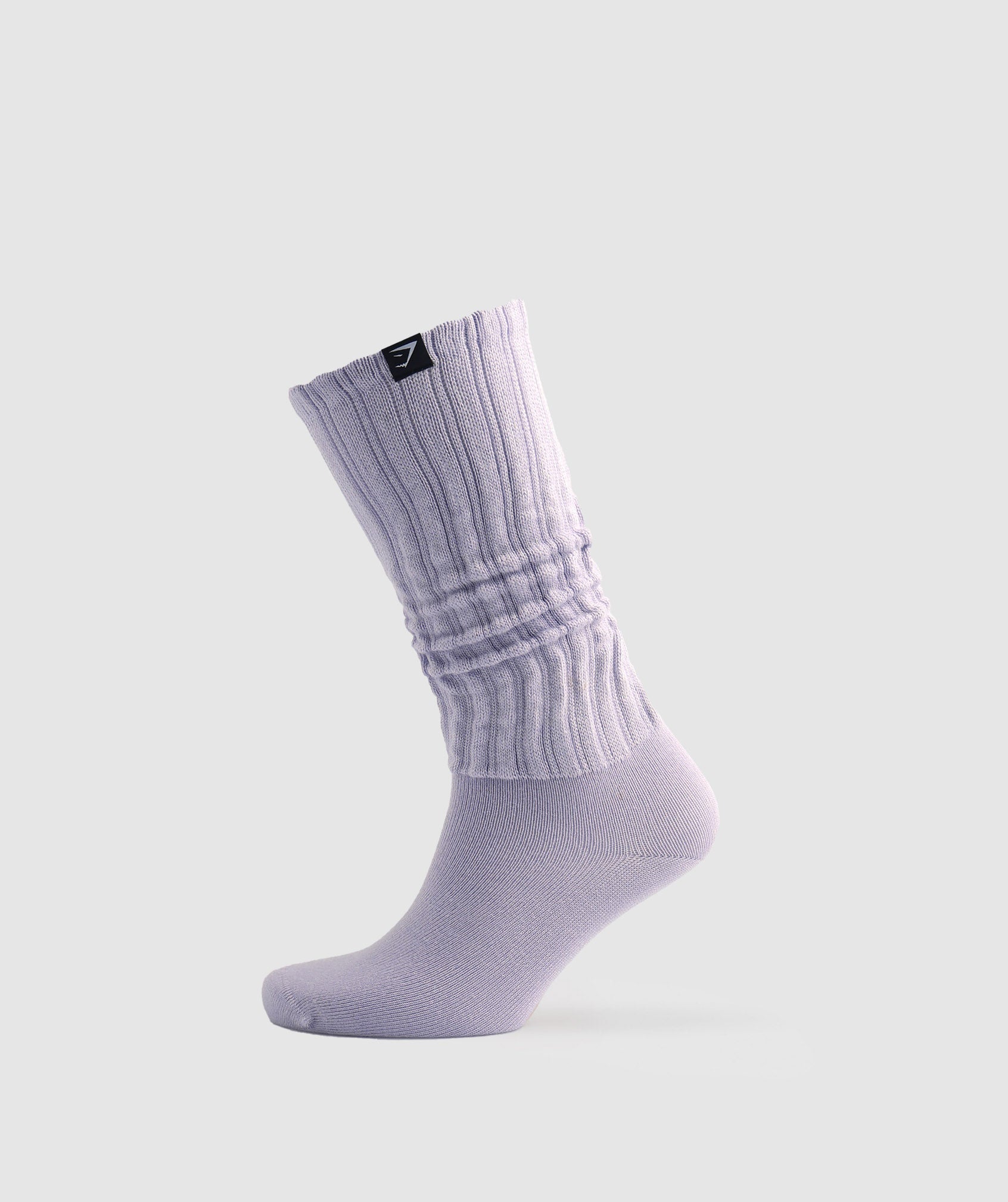 Comfy Rest Day Socks in Soft Lilac - view 1