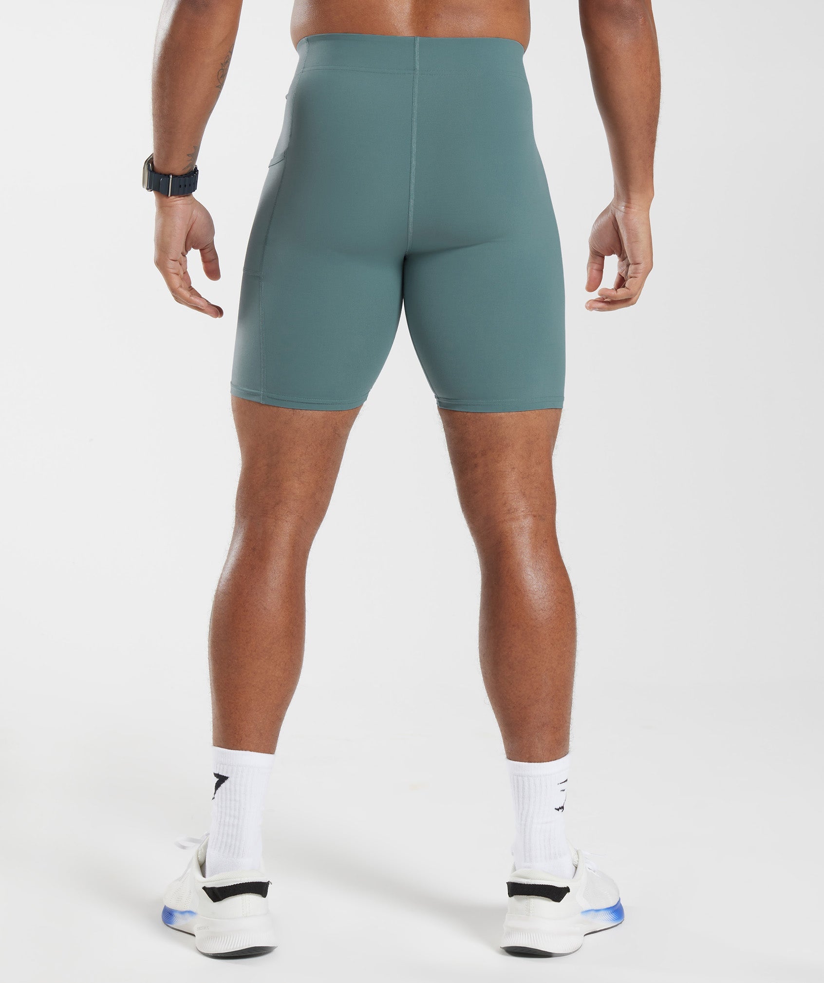 Control Baselayer Shorts in Thunder Blue - view 2