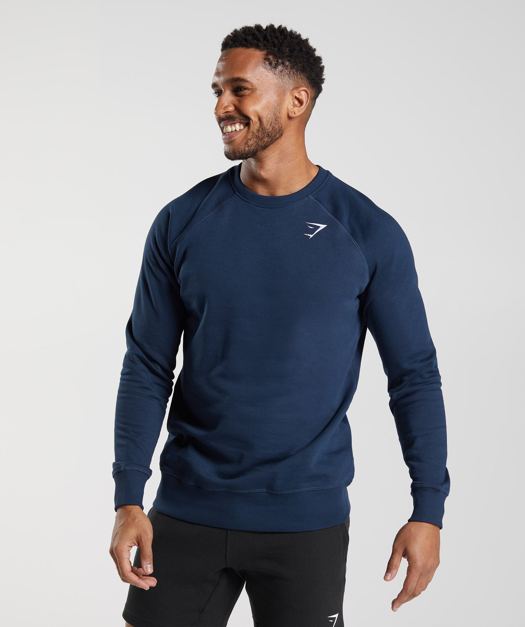 Crest Sweatshirt in Navy is out of stock