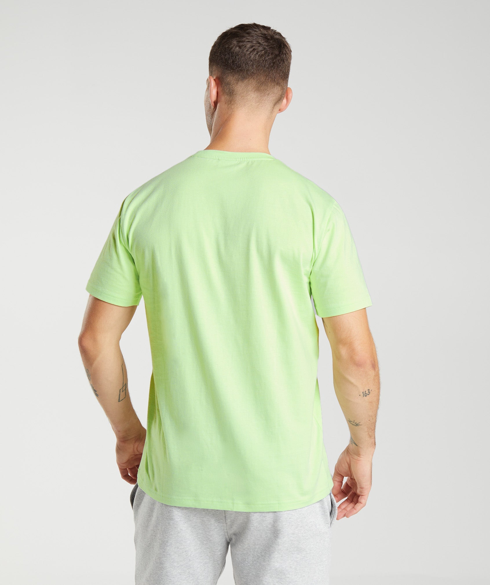 Crest T-Shirt in Kiwi Green - view 2