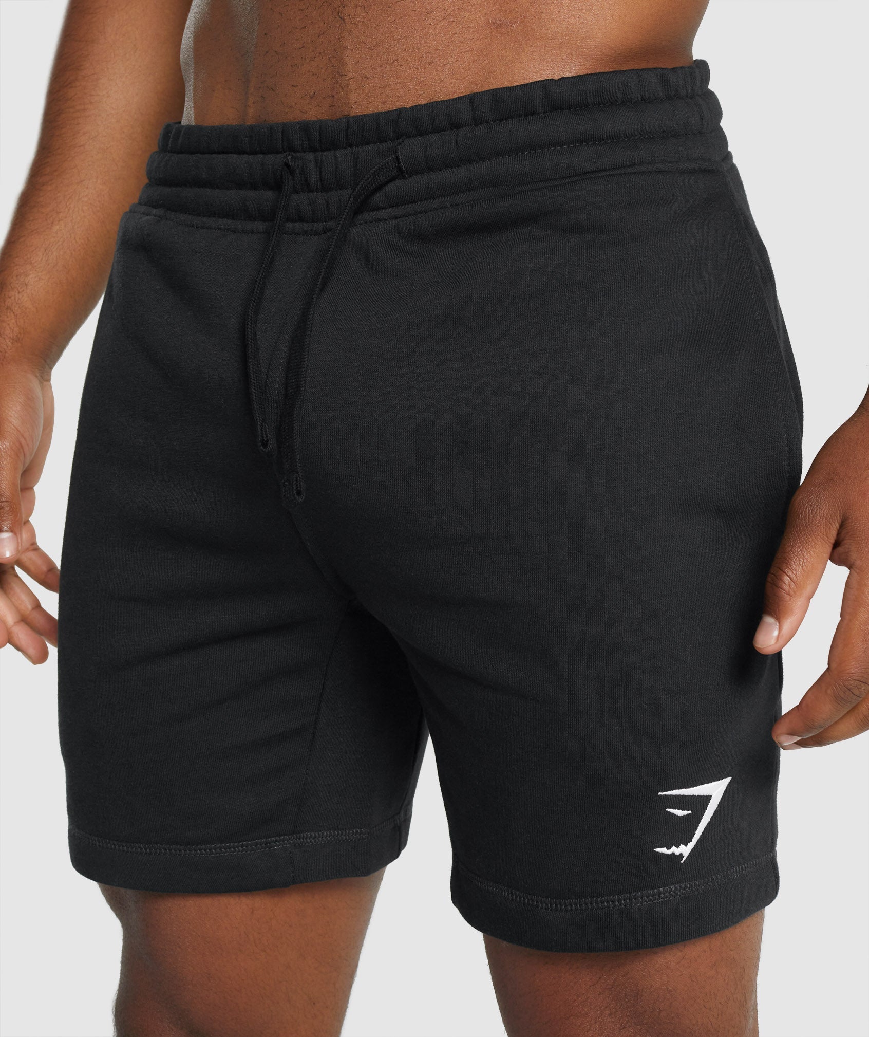 Gymshark Crest Shorts - Black