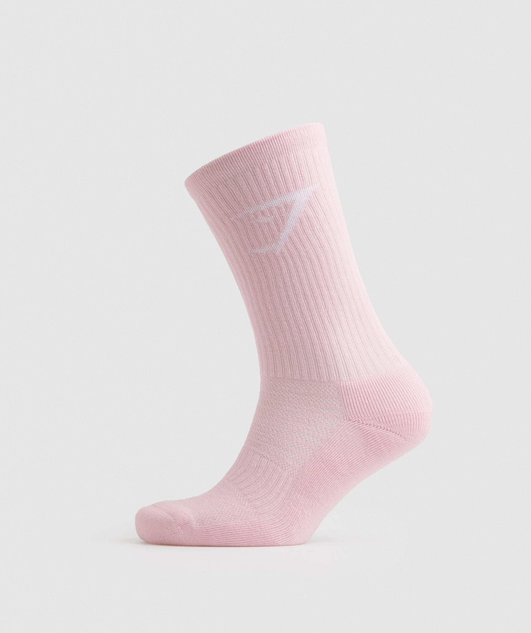 Gymshark  Crew Socks 3 pk - Margenta Pink/Pink/ Sweet pink