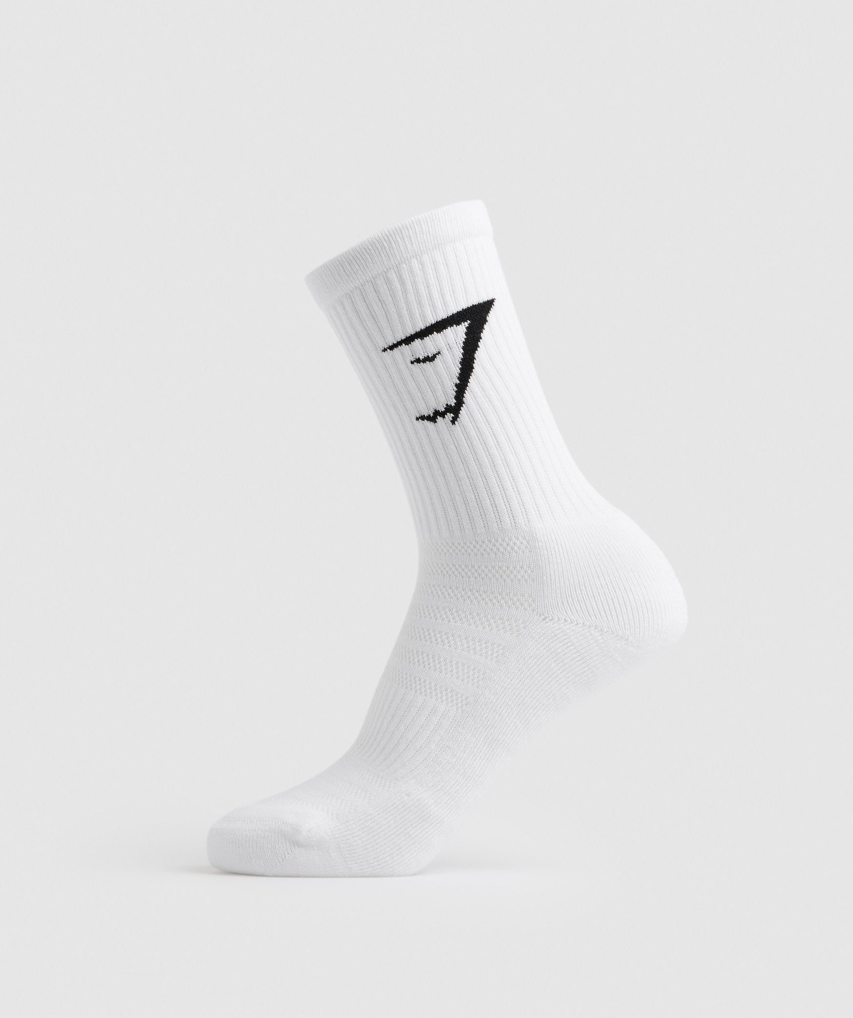 Men's Nike White Performance Power Crew Sock