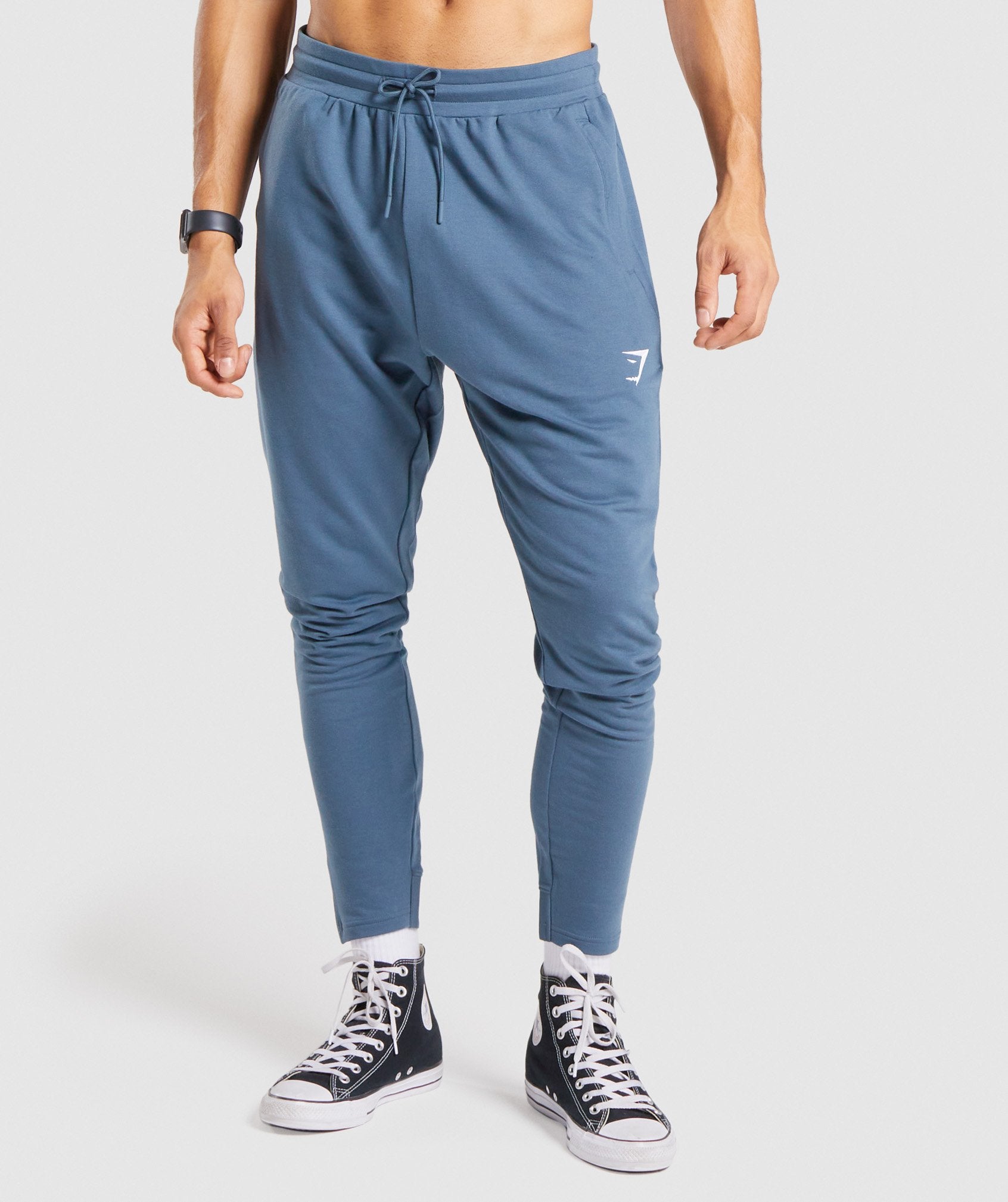 Critical Zip Joggers in Teal - view 1