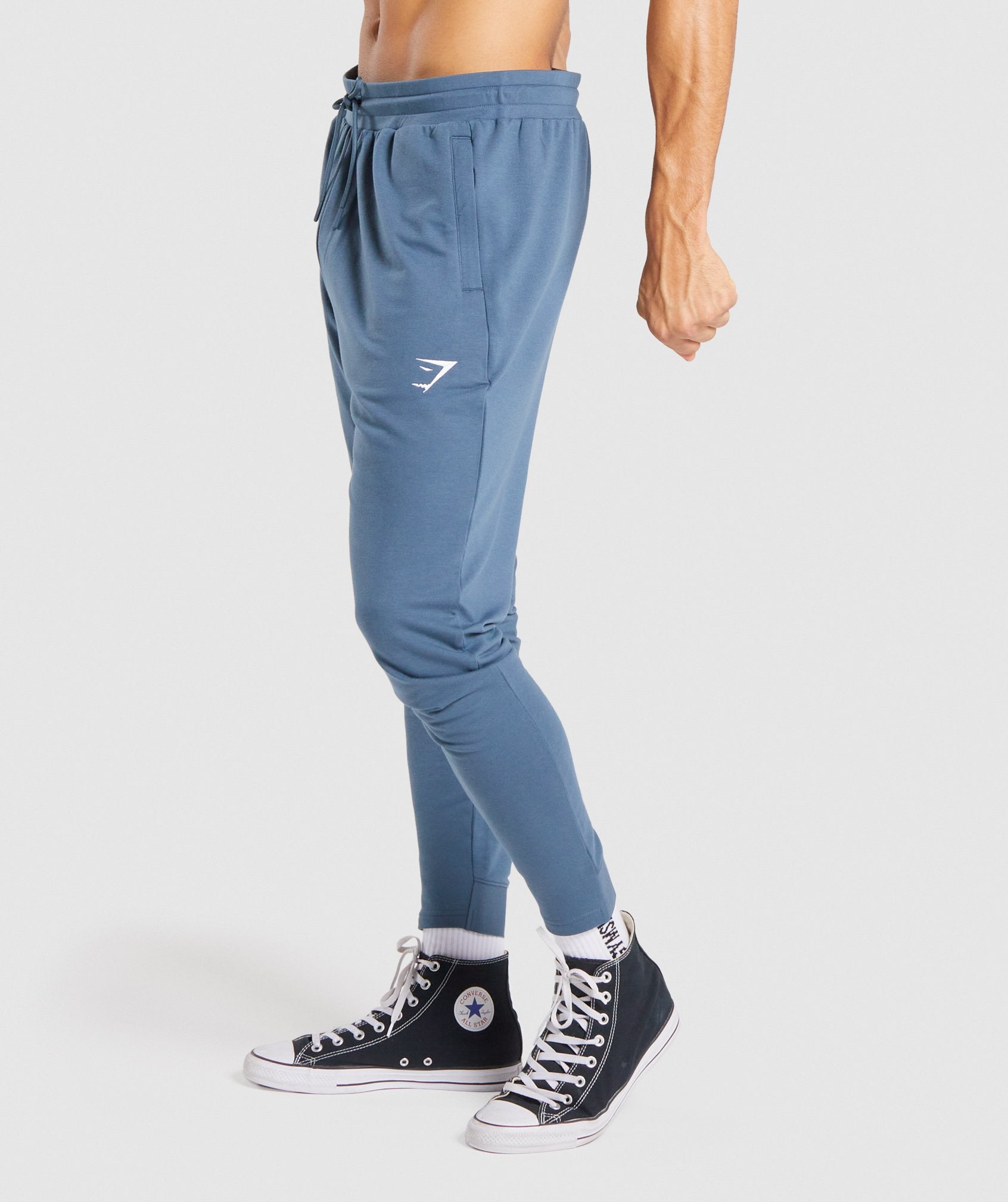 Critical Zip Joggers in Teal - view 4