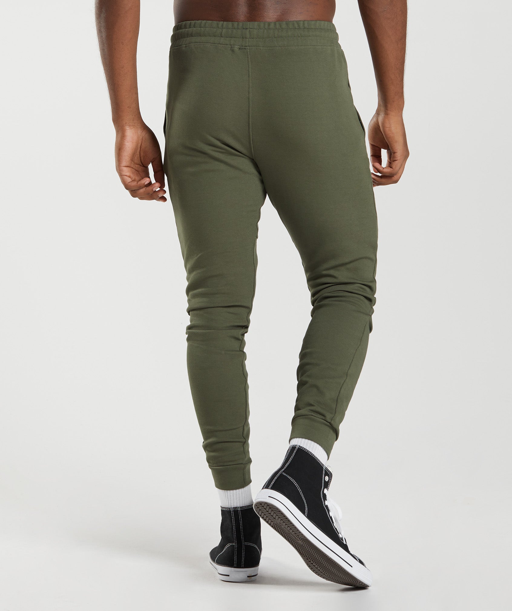 React Joggers in Core Olive - view 2
