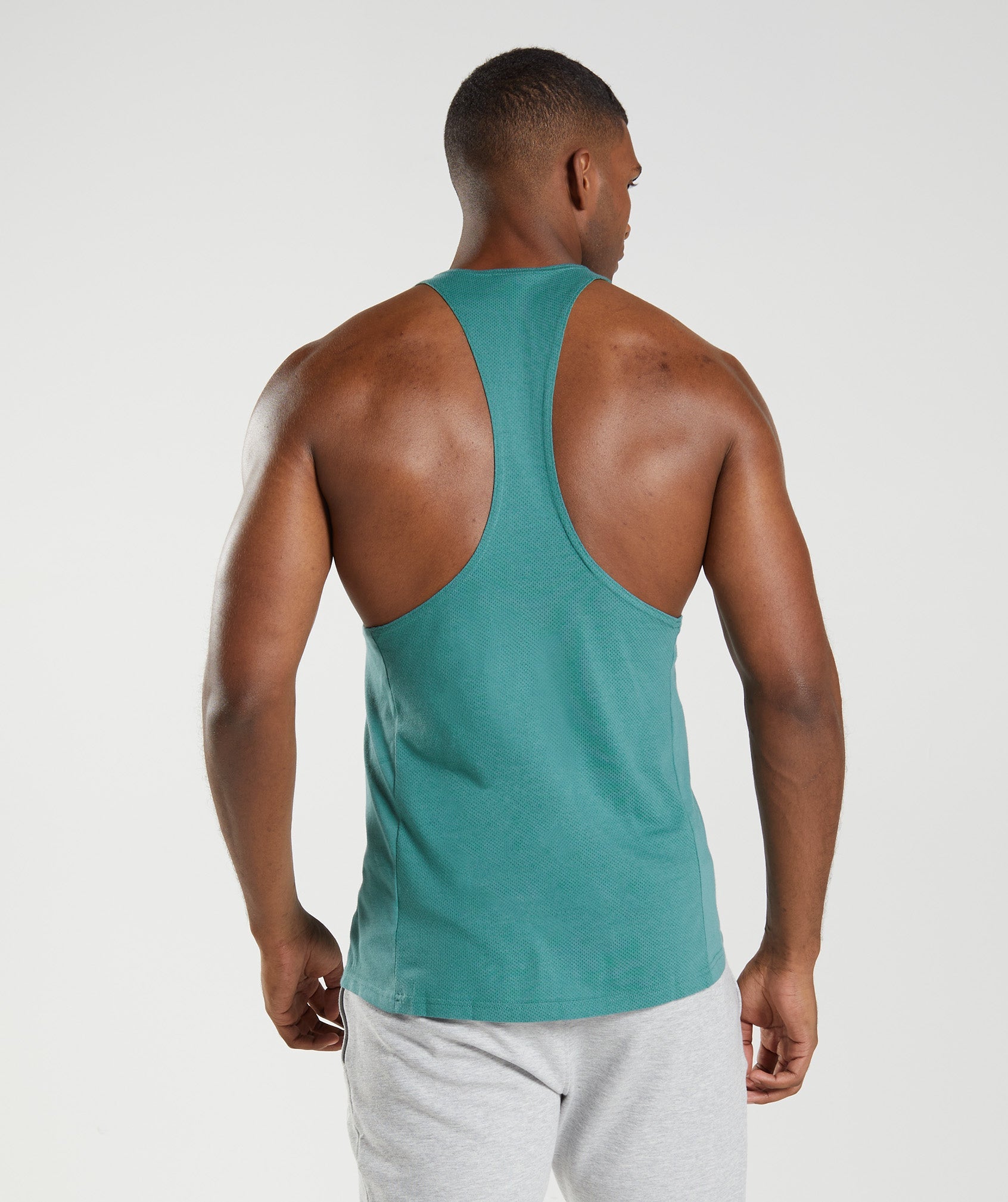 Gymshark React Stringer - Denim Teal