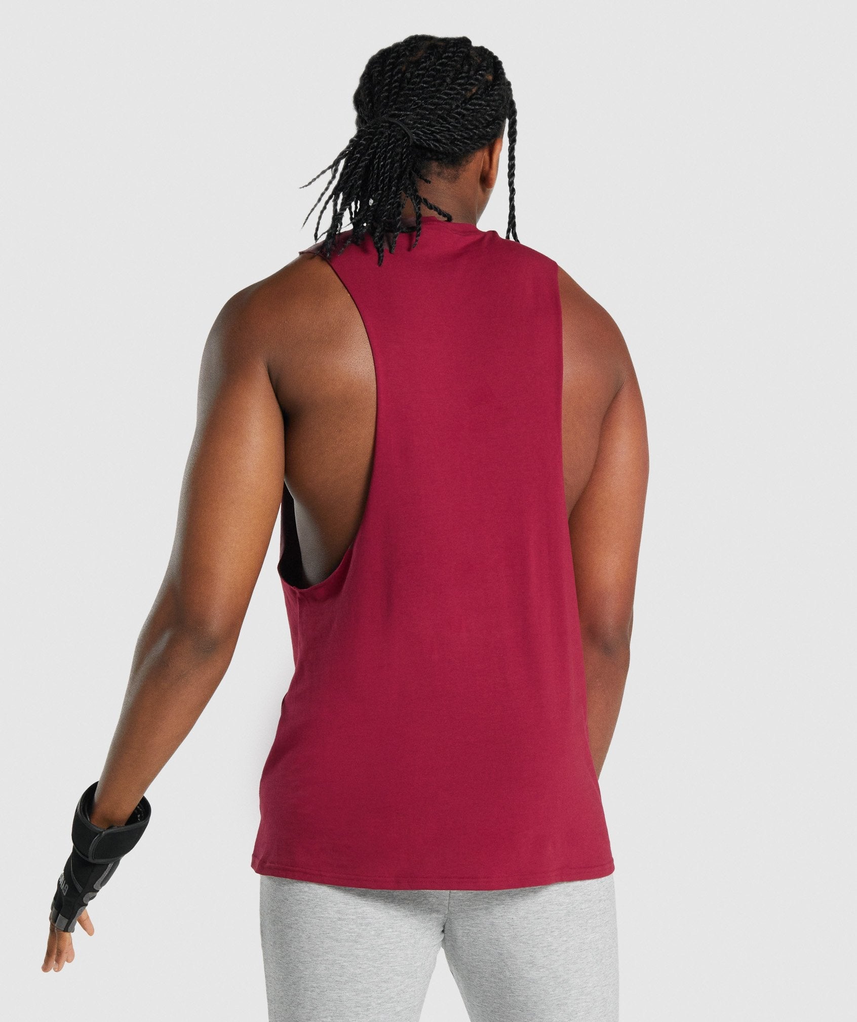 Critical 2.0 Drop Arm Tank in Burgundy - view 3