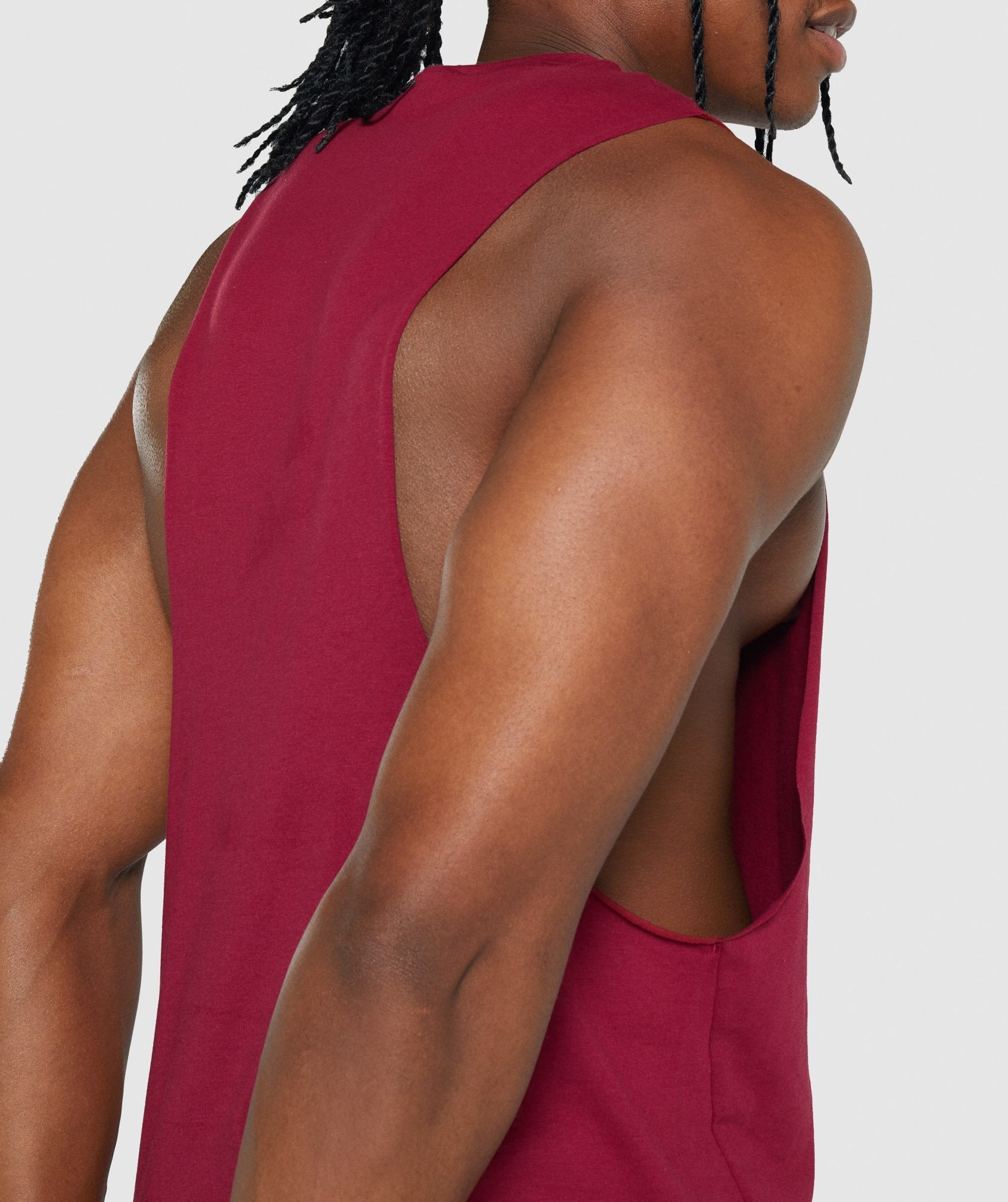 Critical 2.0 Drop Arm Tank in Burgundy - view 6