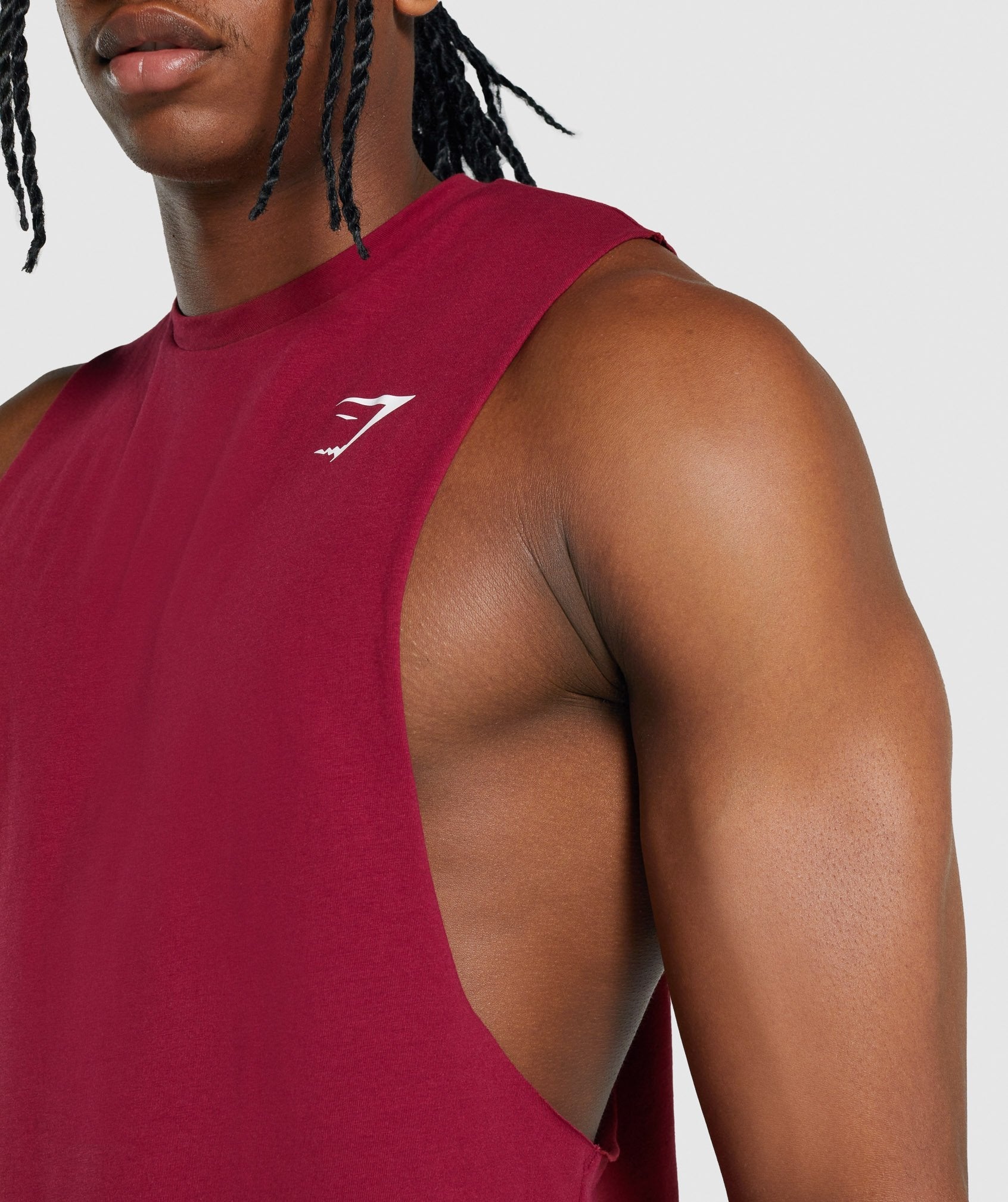 Critical 2.0 Drop Arm Tank in Burgundy - view 7