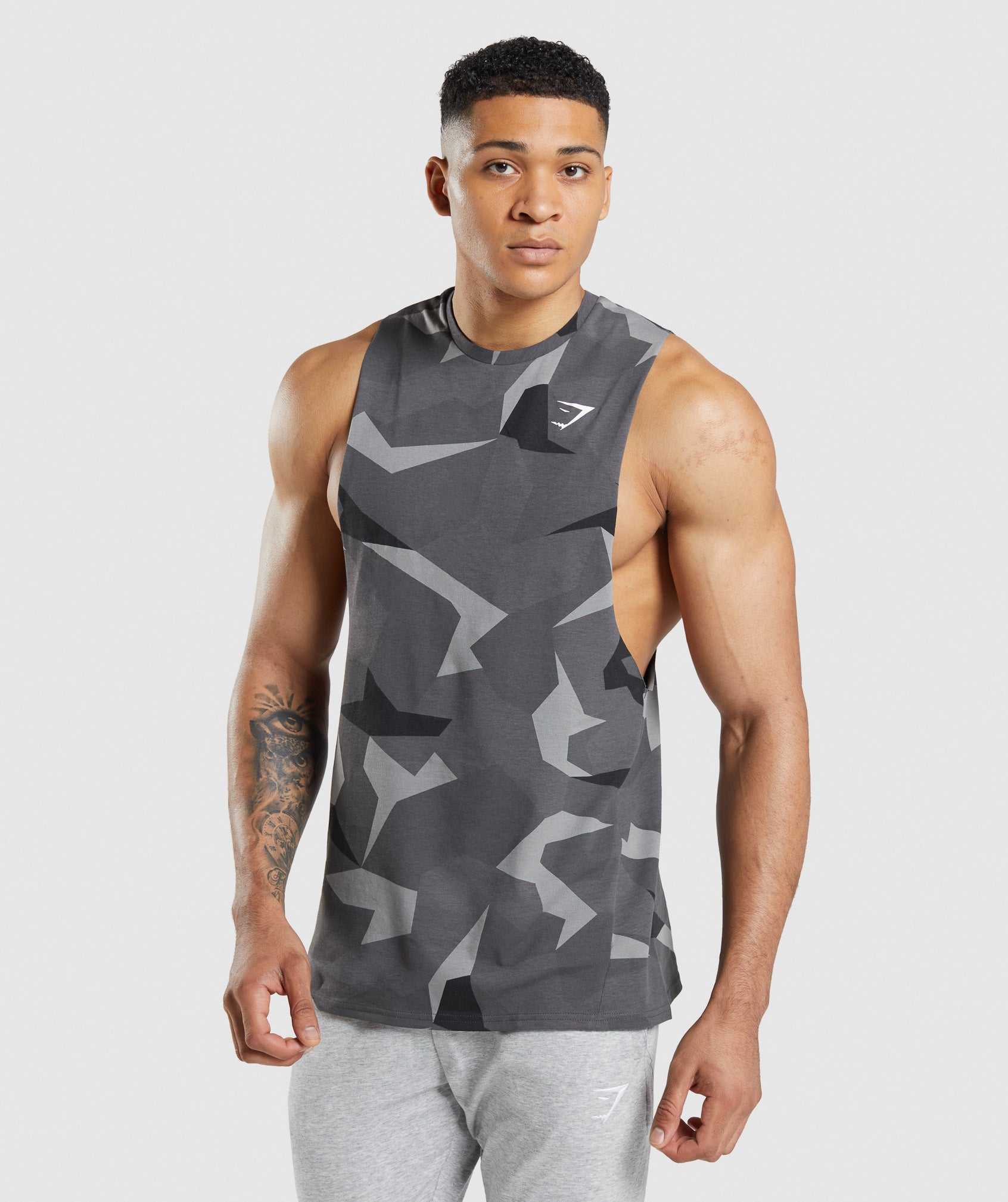 Critical Drop Arm Tank in Black Print - view 1