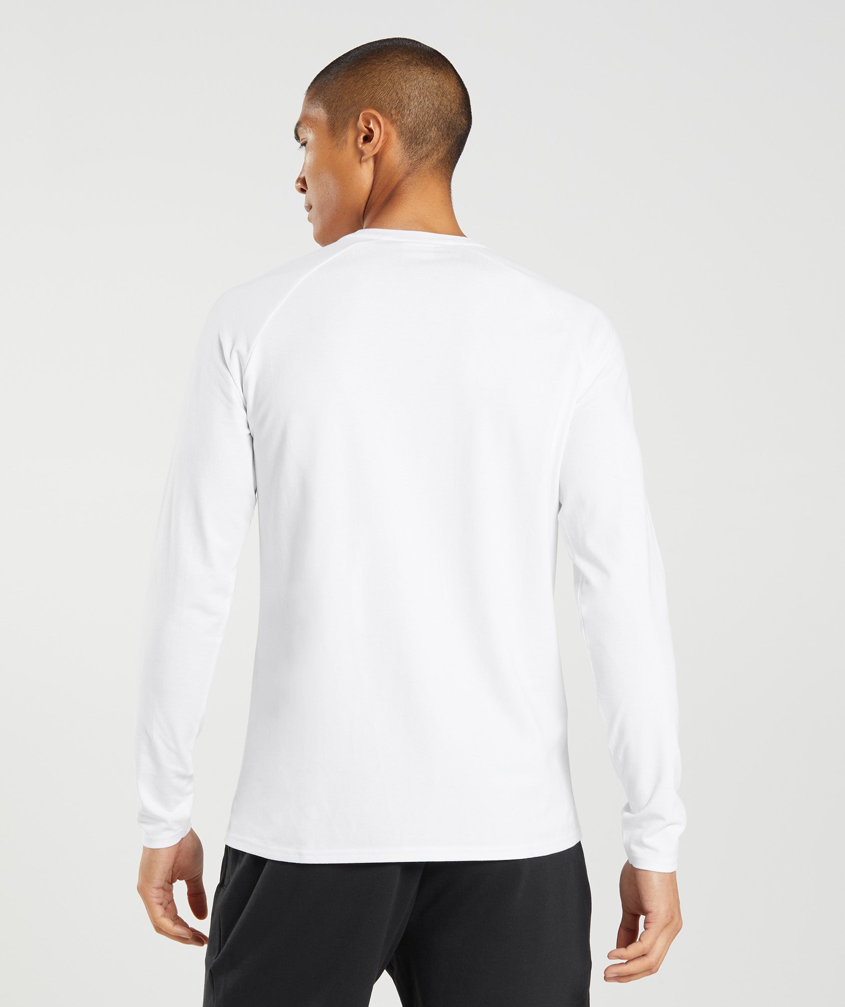 Gymshark Essential Long Sleeve T-Shirt - White