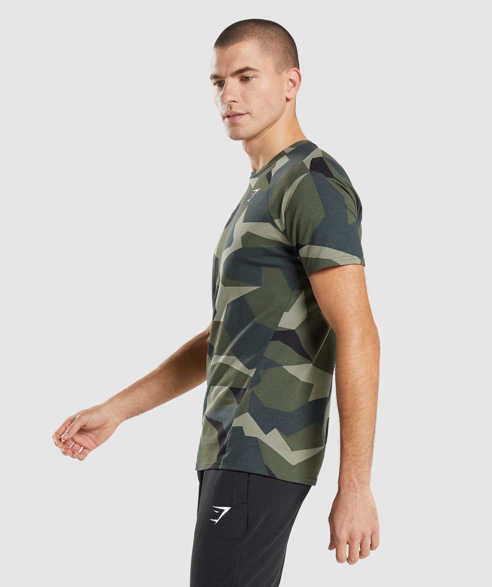 Critical T-Shirt in Green Print