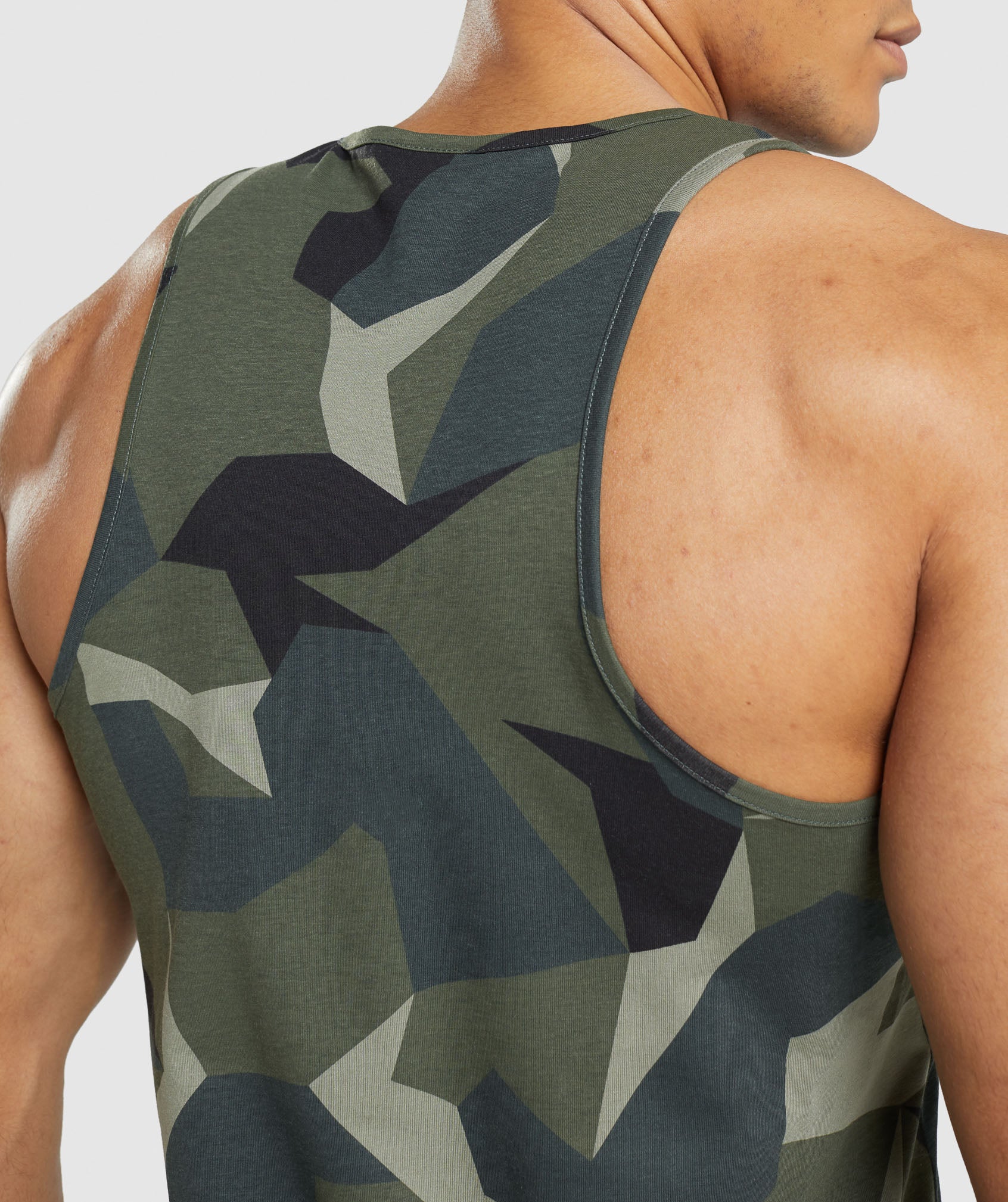 Critical Tank in Green Print