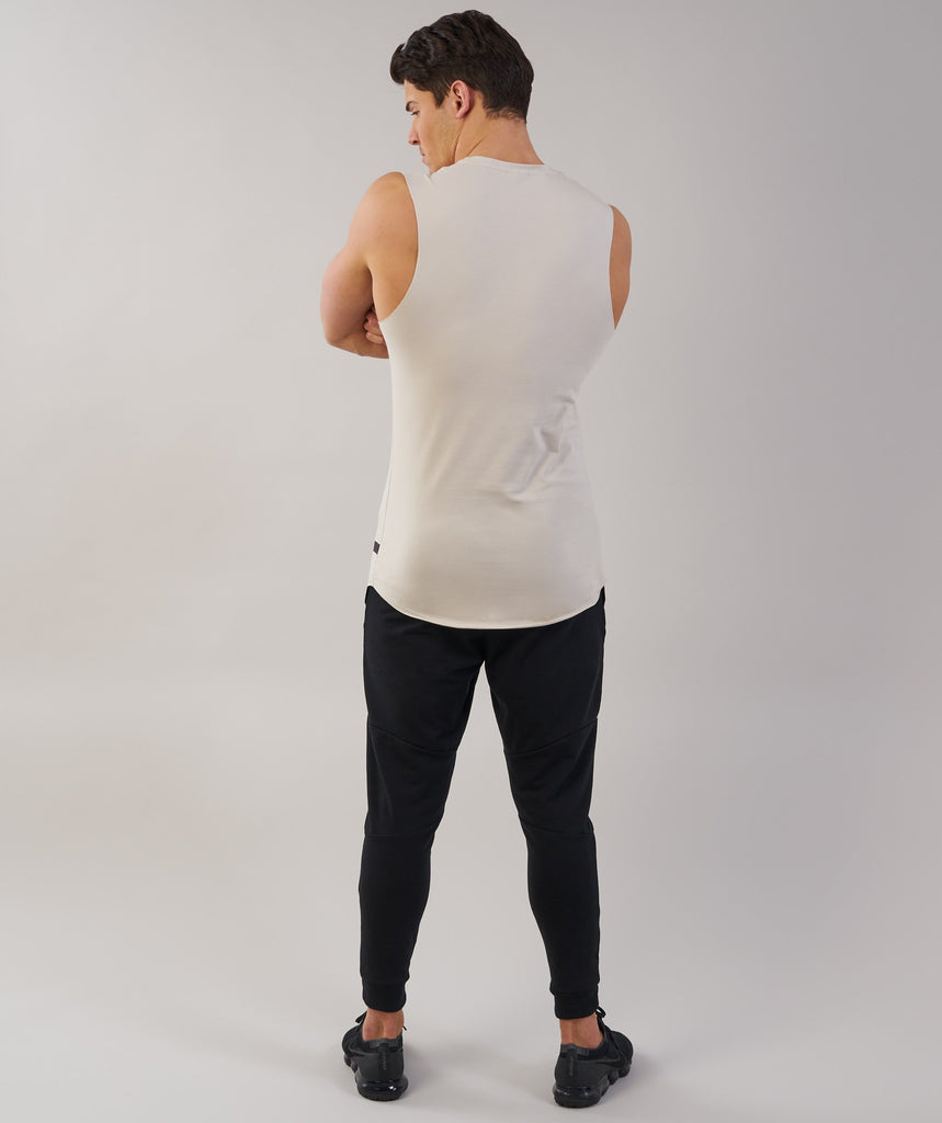 Gymshark Eaze Tank - Washed Beige 2