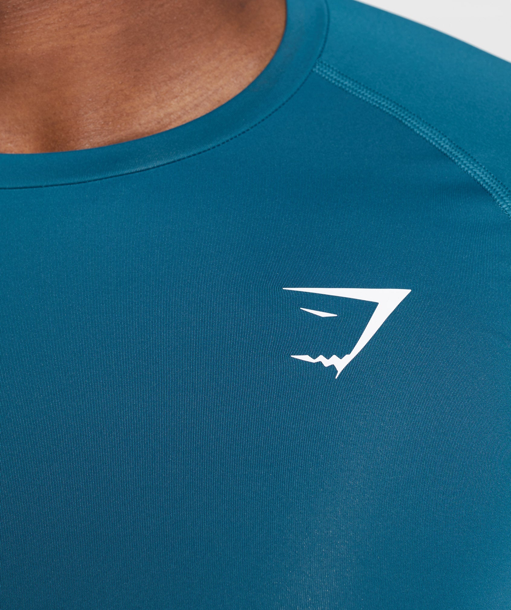 Gymshark Element Baselayer Long Sleeve Top - Atlantic Blue