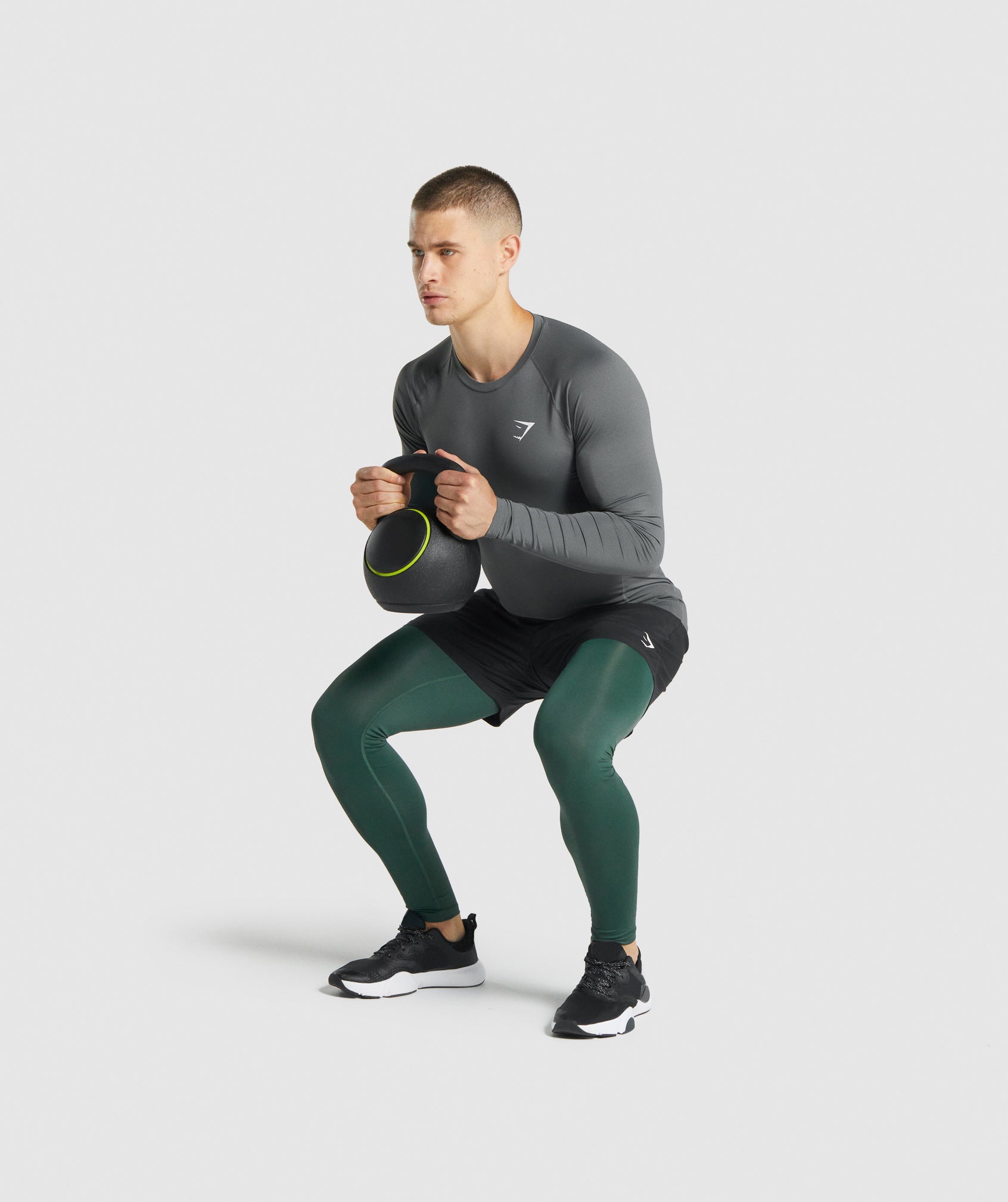 Element Baselayer Leggings  in Dark Green - view 5