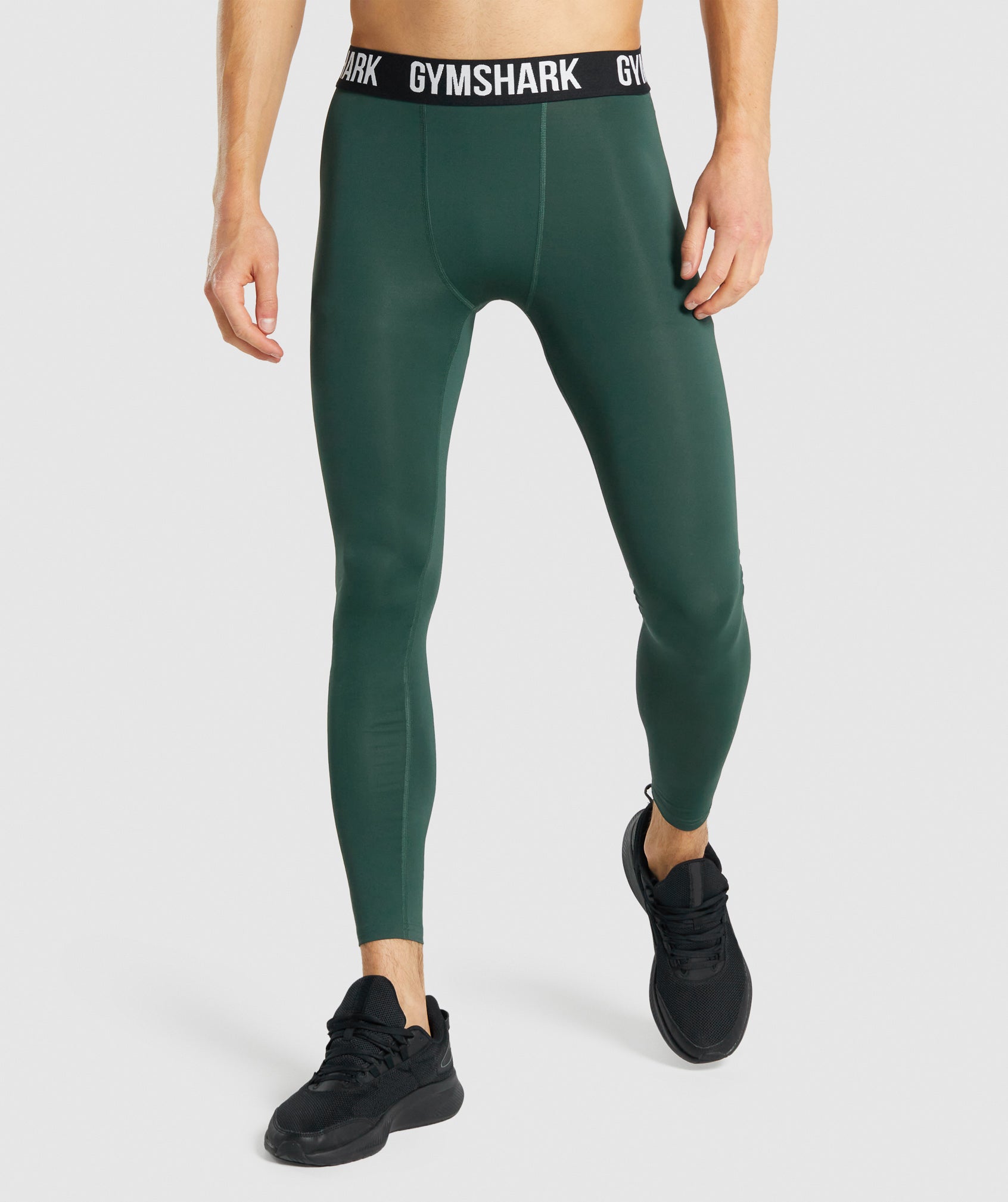 Element Baselayer Leggings  in Dark Green - view 1