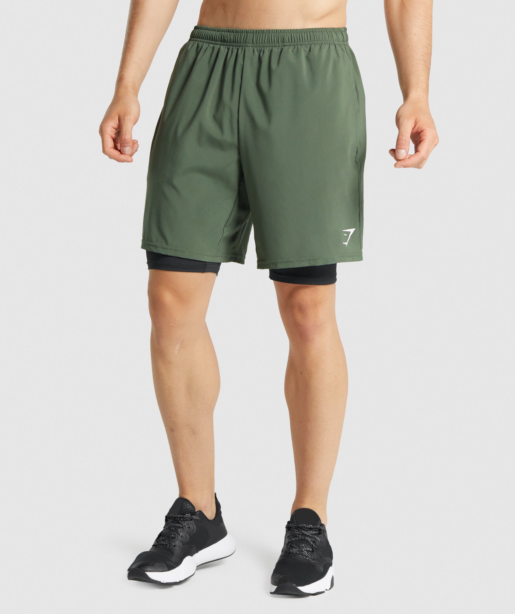 JohnBlairFlex Relaxed-Fit 8 Inseam Sport Shorts