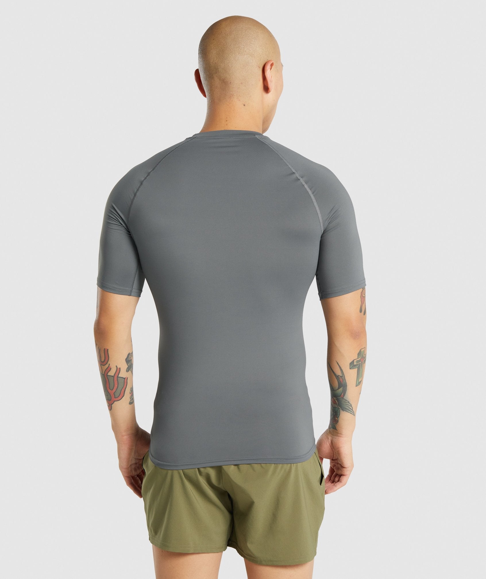 Gymshark Element Baselayer T-Shirt - Utility Green