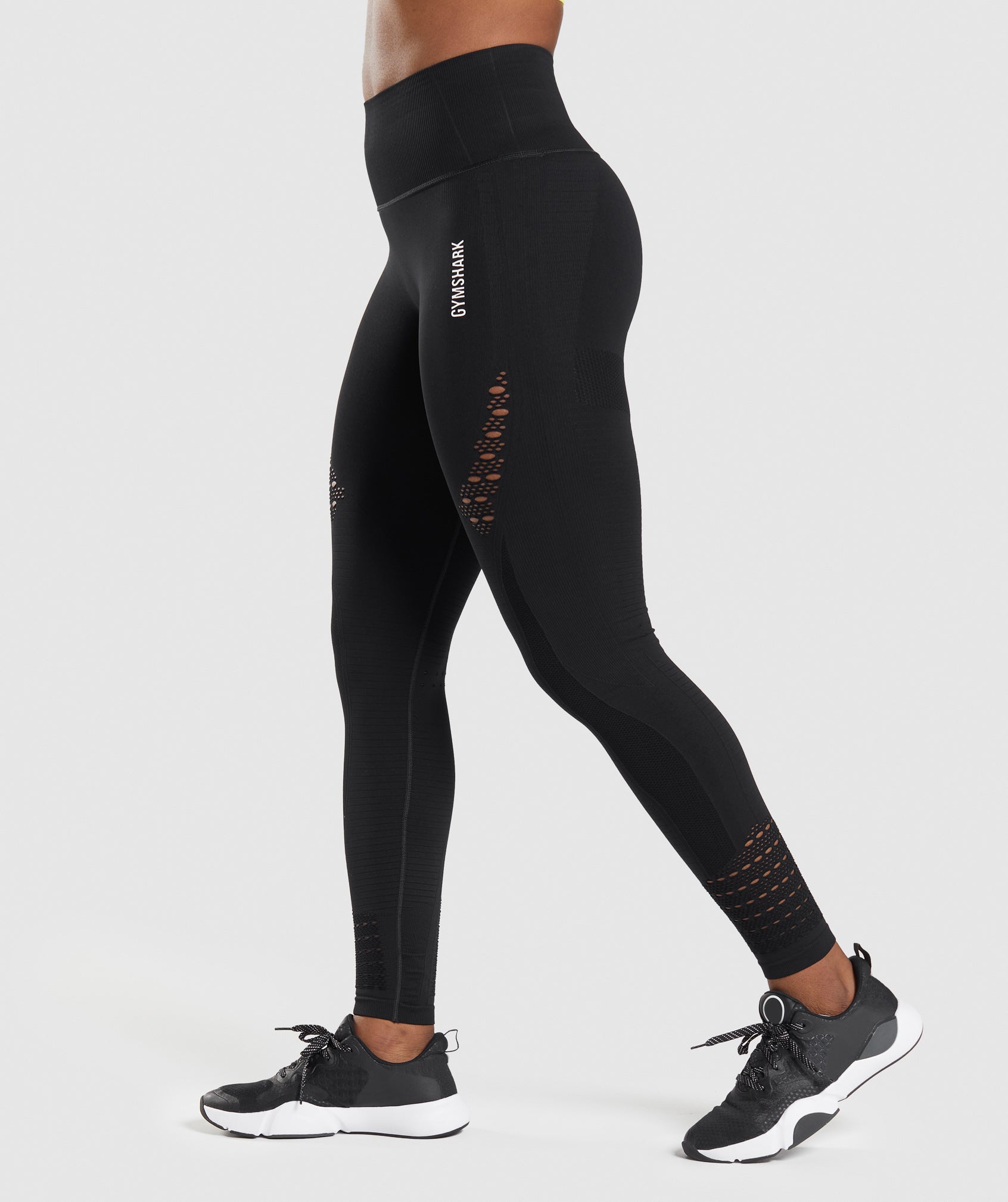 NEW Gymshark Women's Black Fit Seamless Leggings Size XS