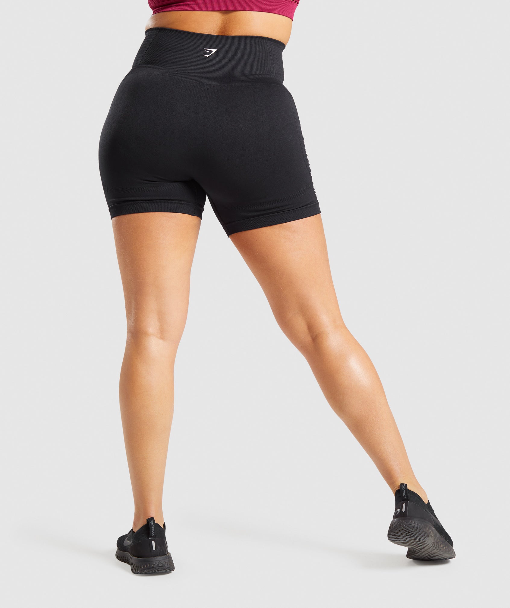 Energy+ Seamless Shorts in Black - view 3