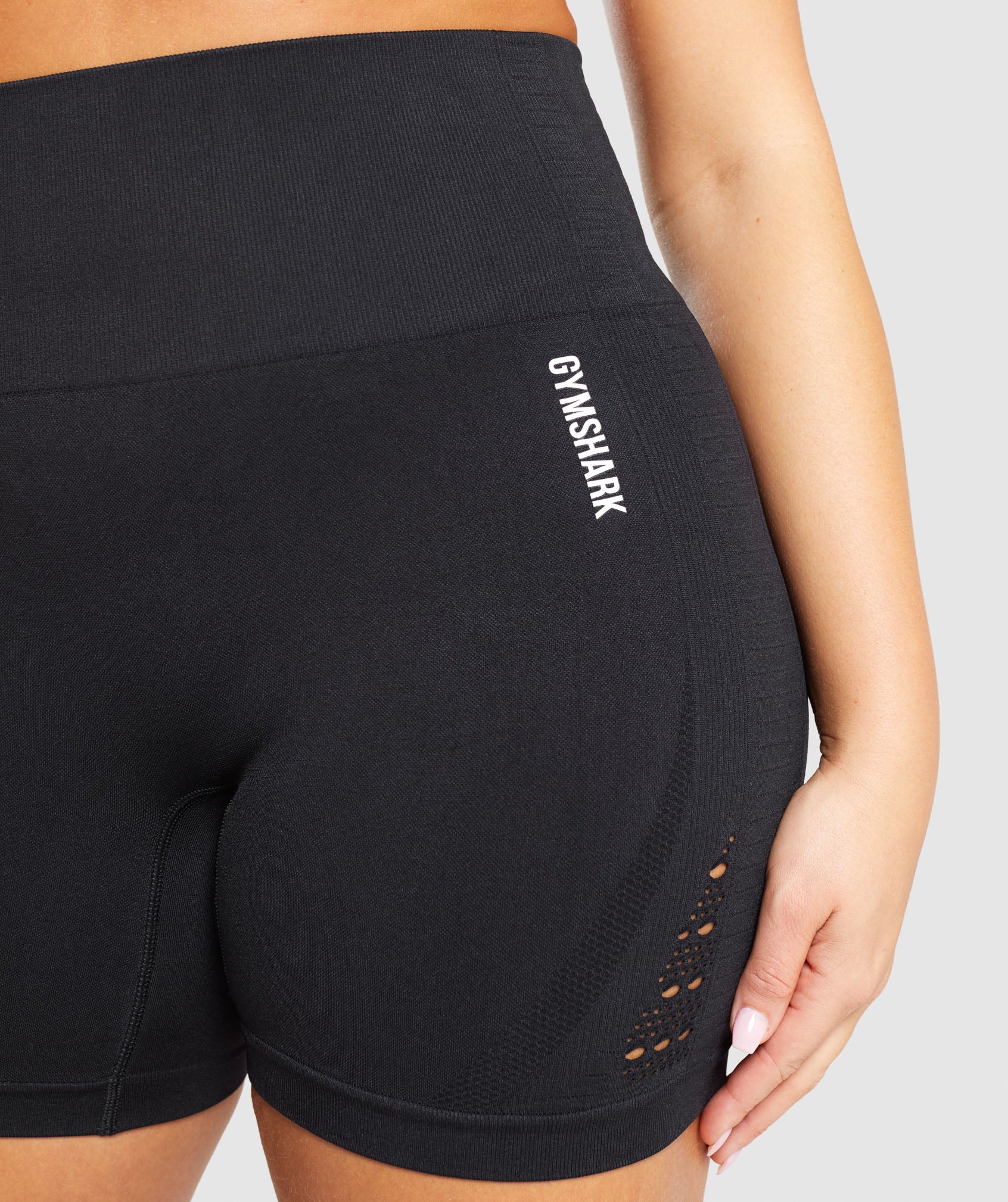 Energy+ Seamless Shorts in Black - view 6