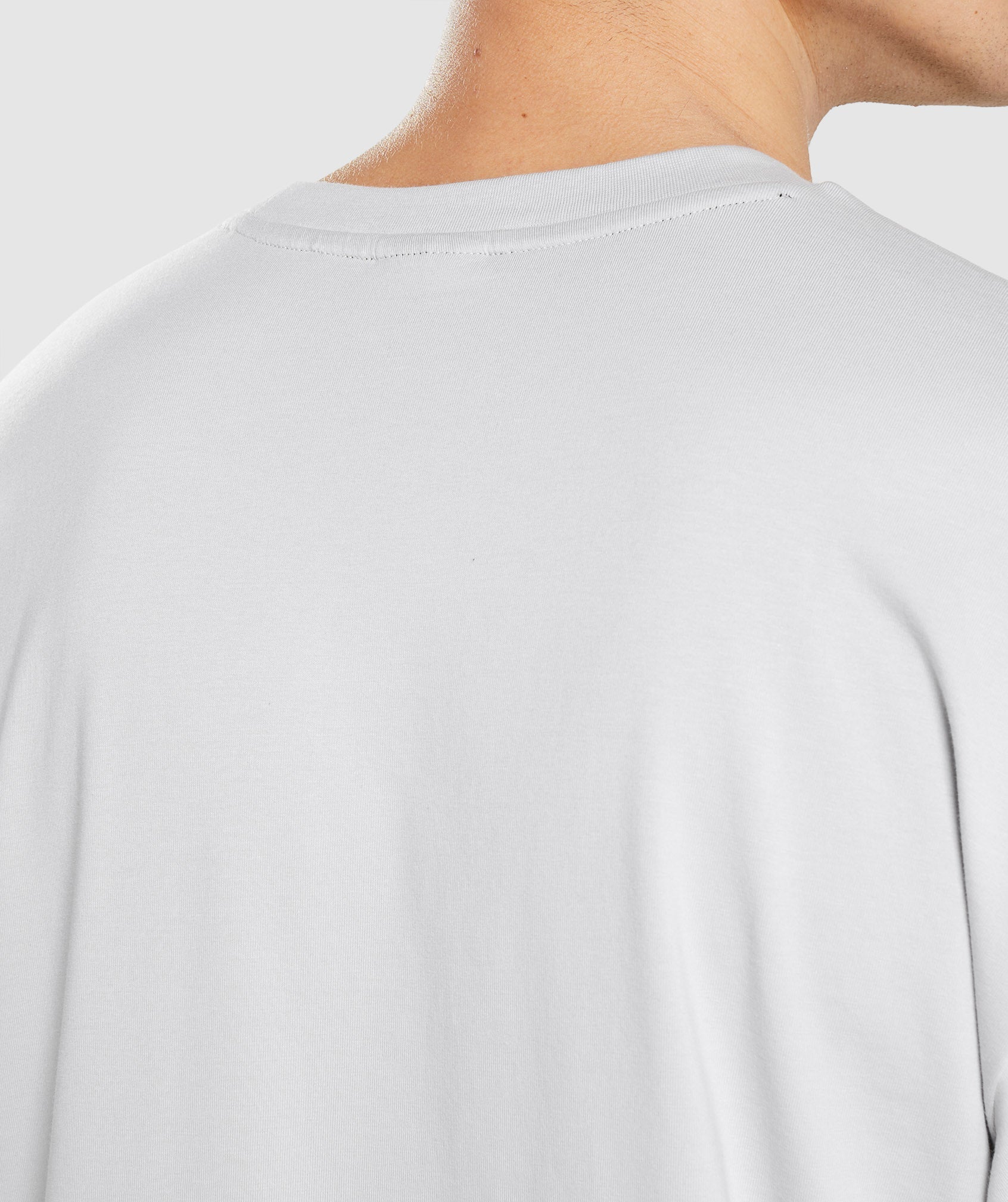 Essential Oversized T-Shirt in Light Grey - view 6