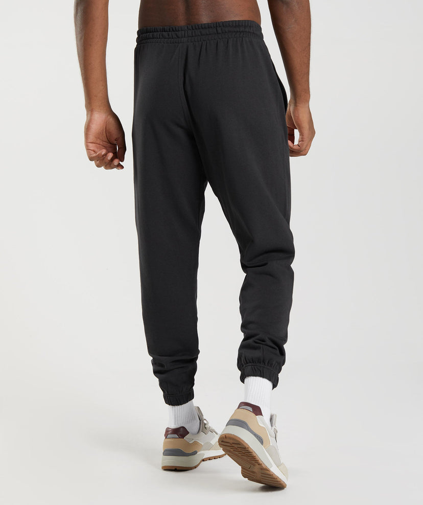 Gymshark Essential Oversized Joggers - Black | Gymshark