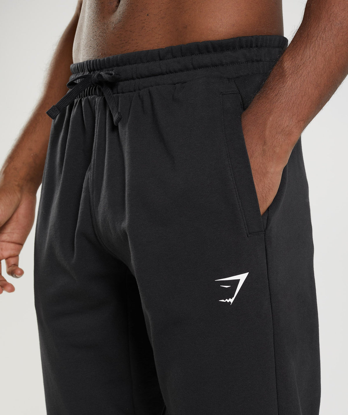 Gymshark Essential Oversized Joggers - Black | Gymshark