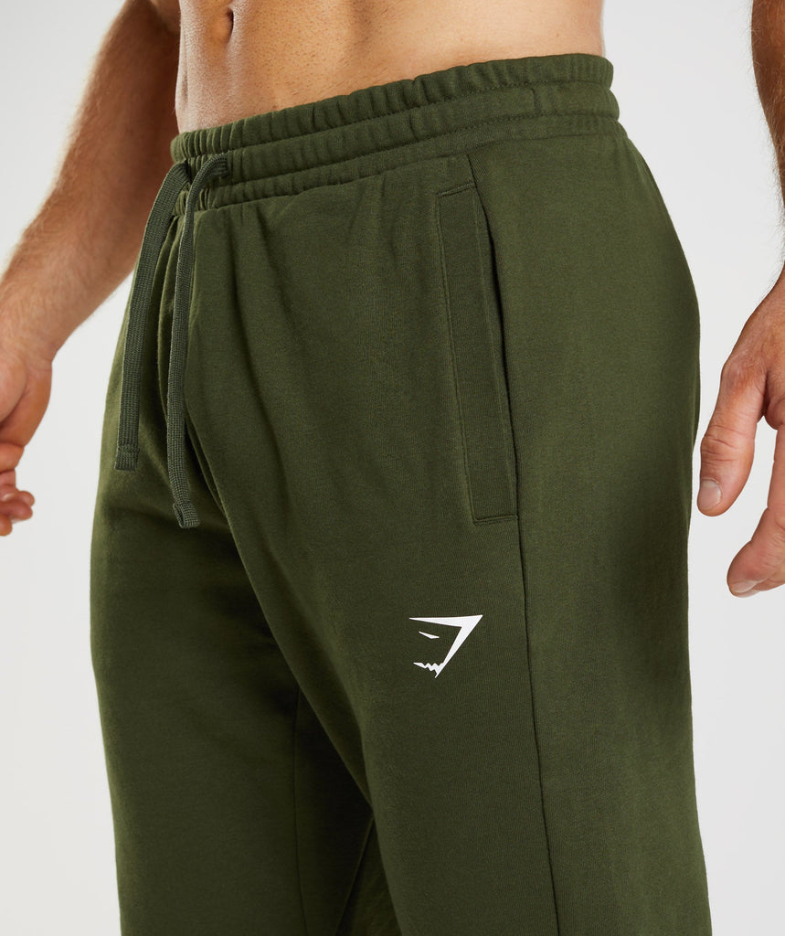 Gymshark Essential Oversized Joggers - Moss Olive | Gymshark