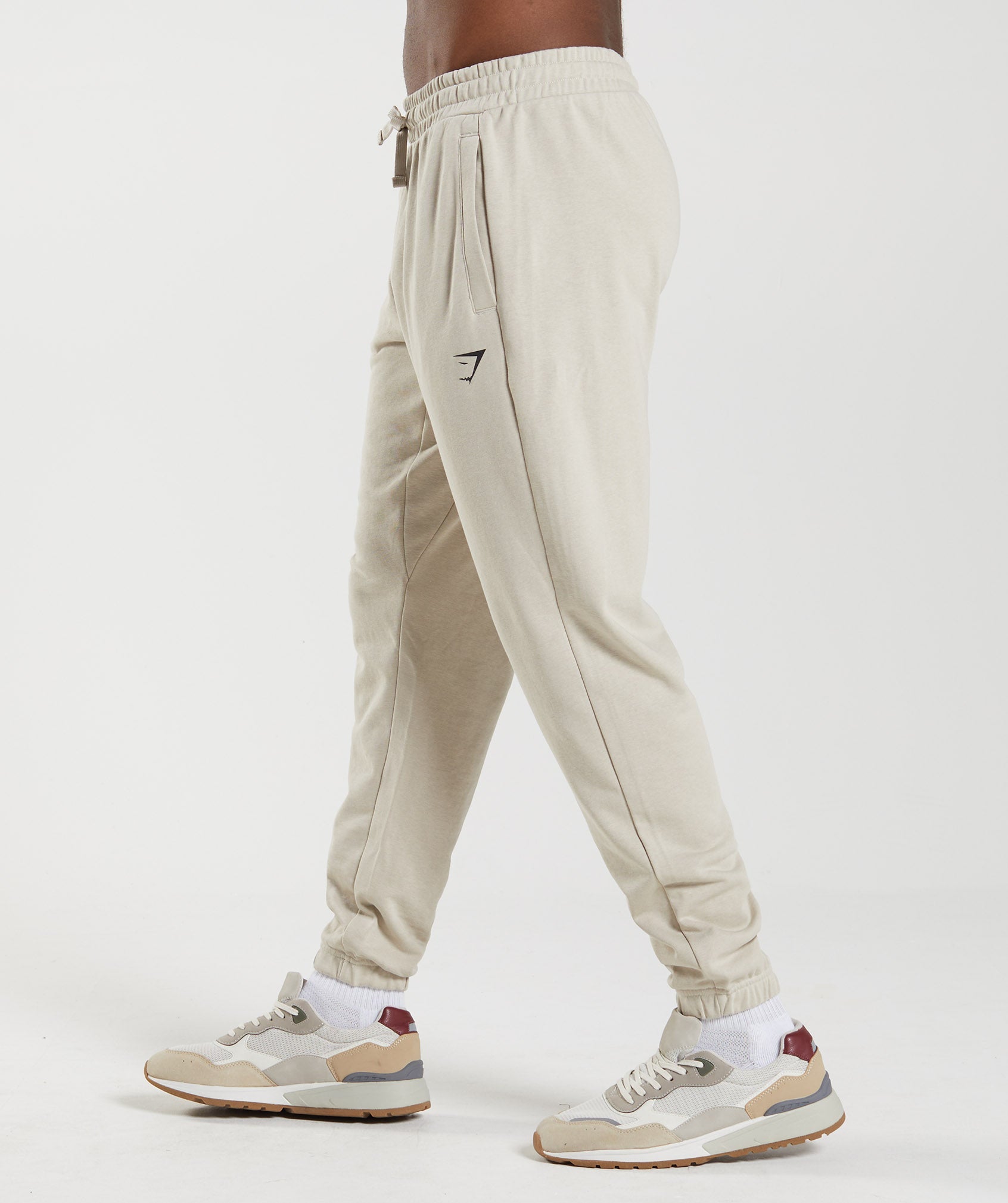 Essential Oversized Joggers in Pebble Grey - view 3