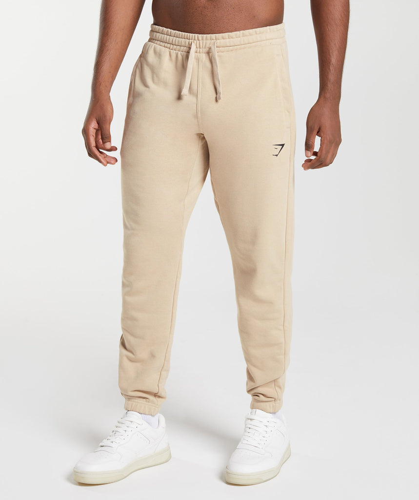 Gymshark Essential Oversized Joggers - Toasted Brown | Gymshark
