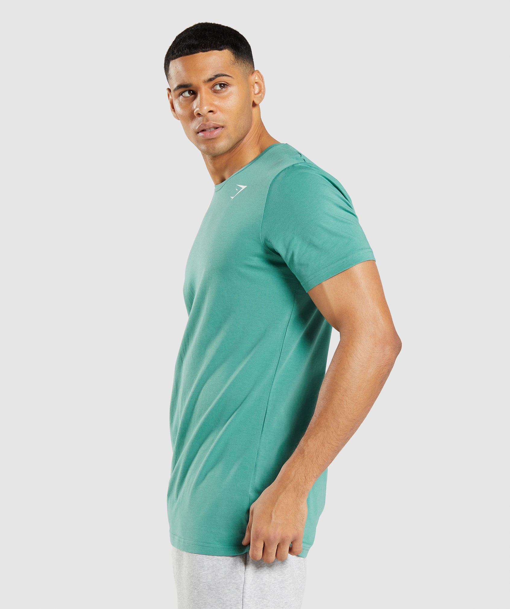 Essential T-Shirt in Alpine Green - view 3