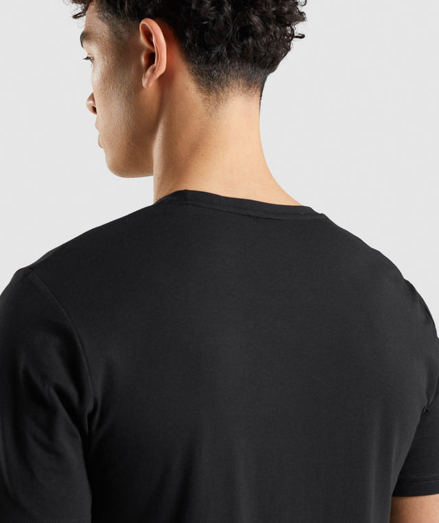 Gymshark Essential T-Shirt - Black | Gymshark