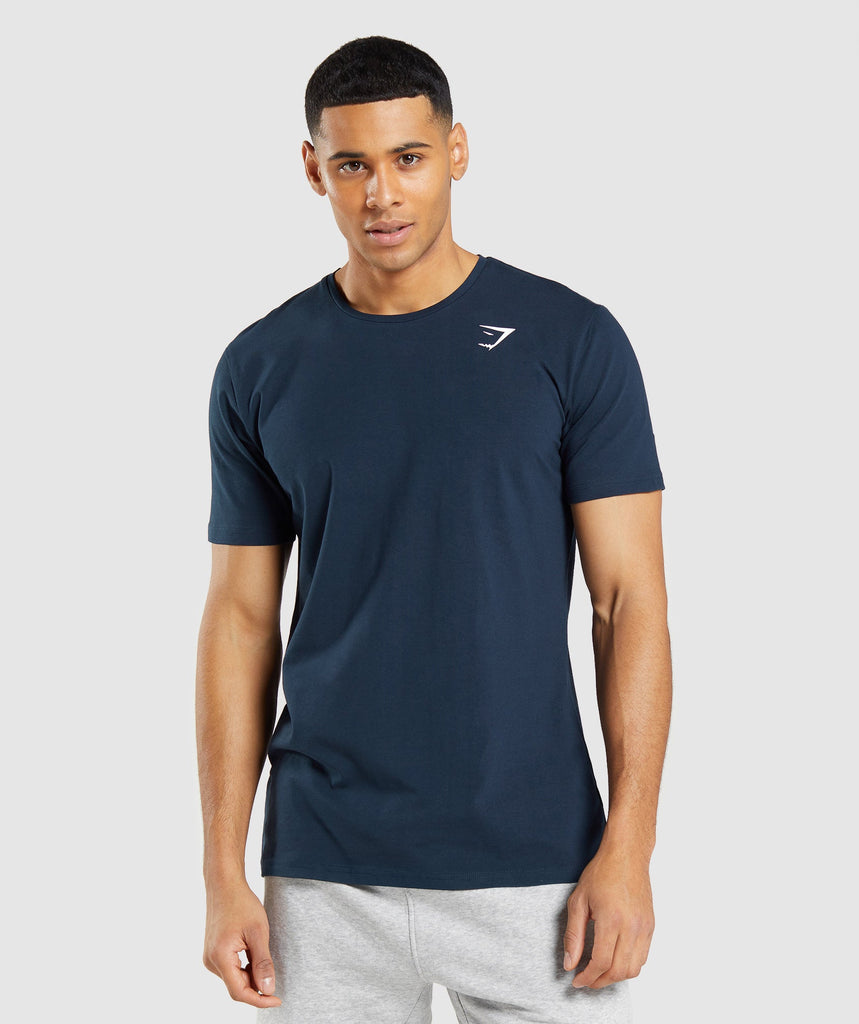 Gymshark Essential T-Shirt - Navy | Gymshark