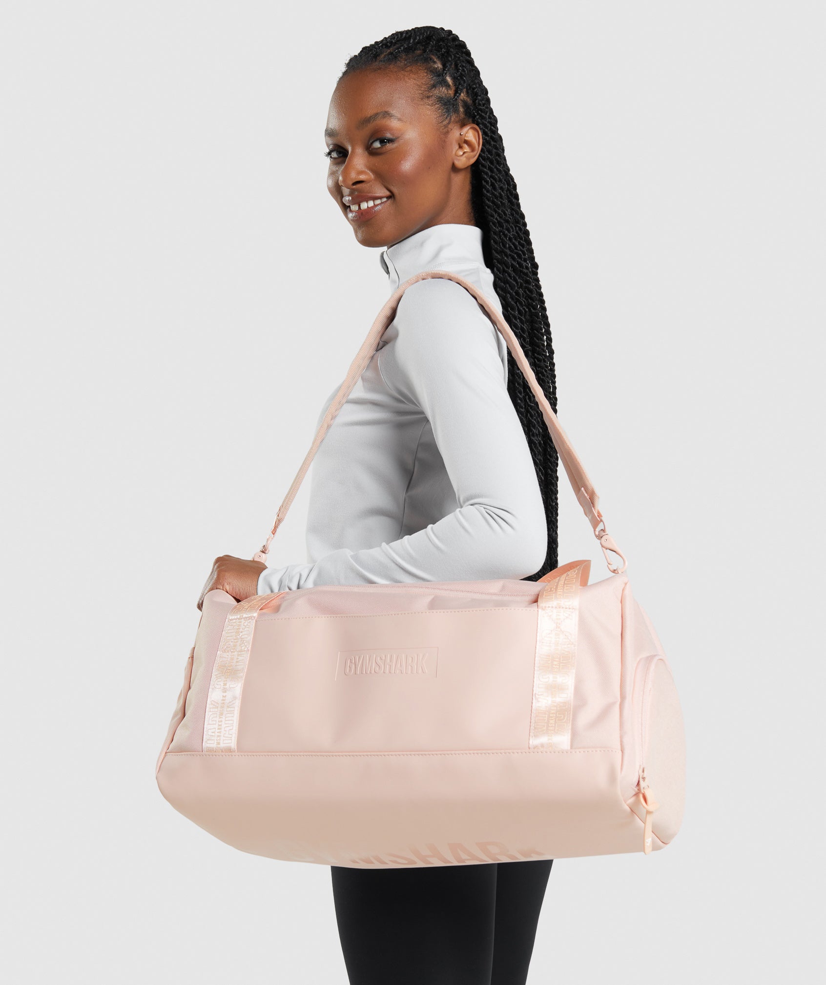 Small Everyday Gym Bag in Orchid Pink - view 3