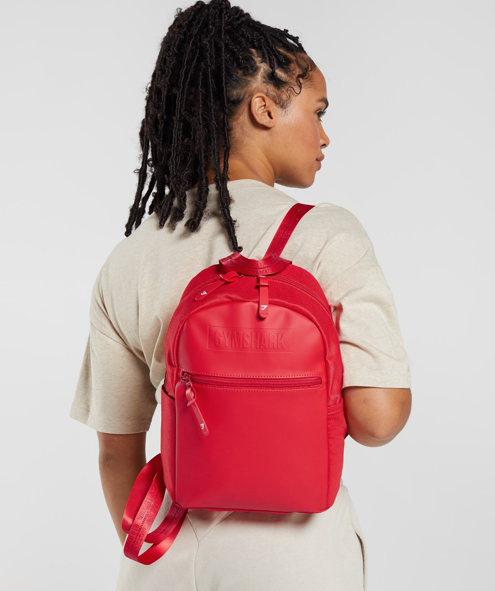 Everyday Mini Backpack in Chilli Red - view 2