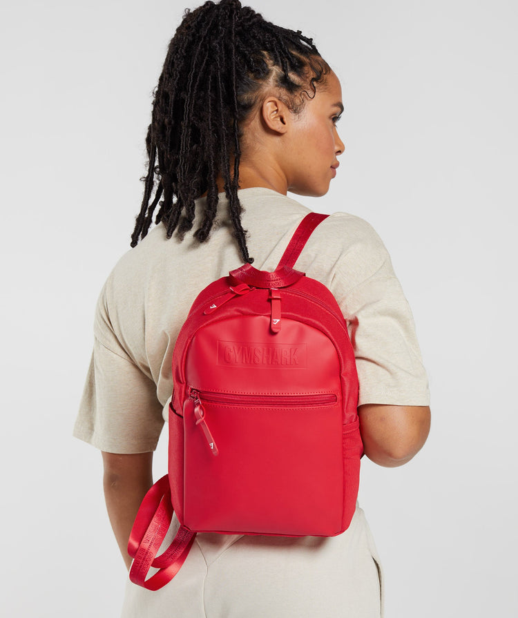 Gymshark Everyday Mini Backpack - Chilli Red | Gymshark