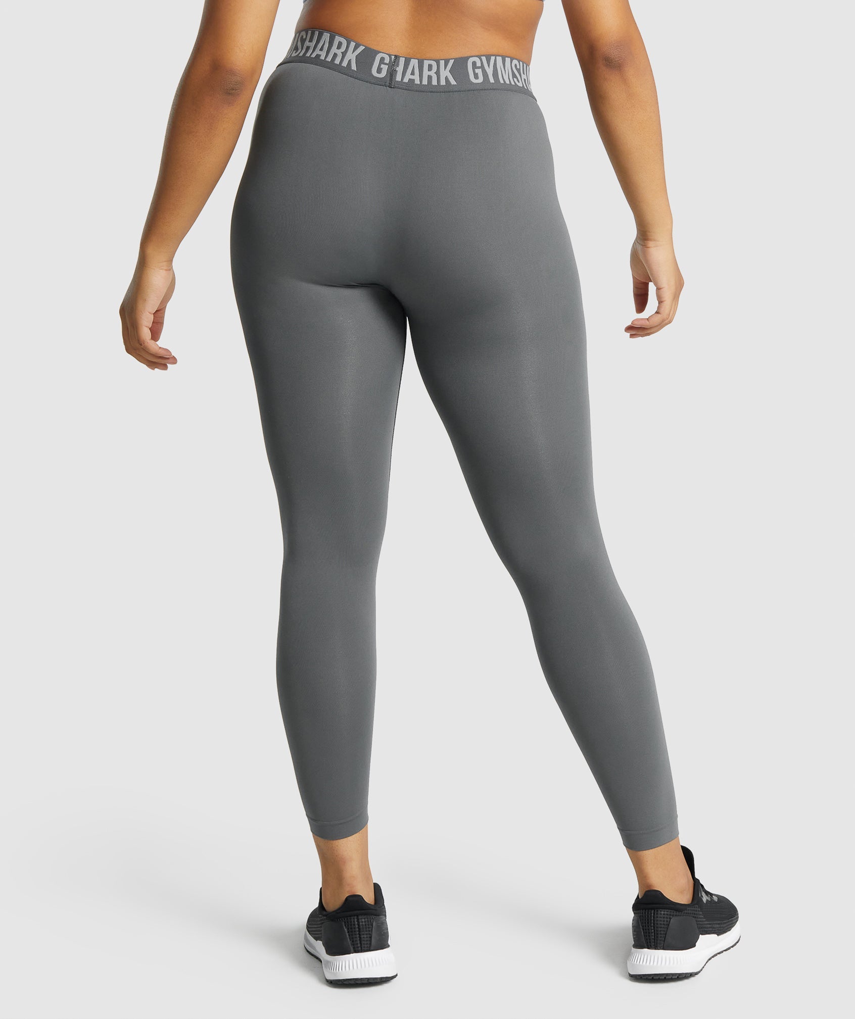 Women's grey gym shark xs leggings