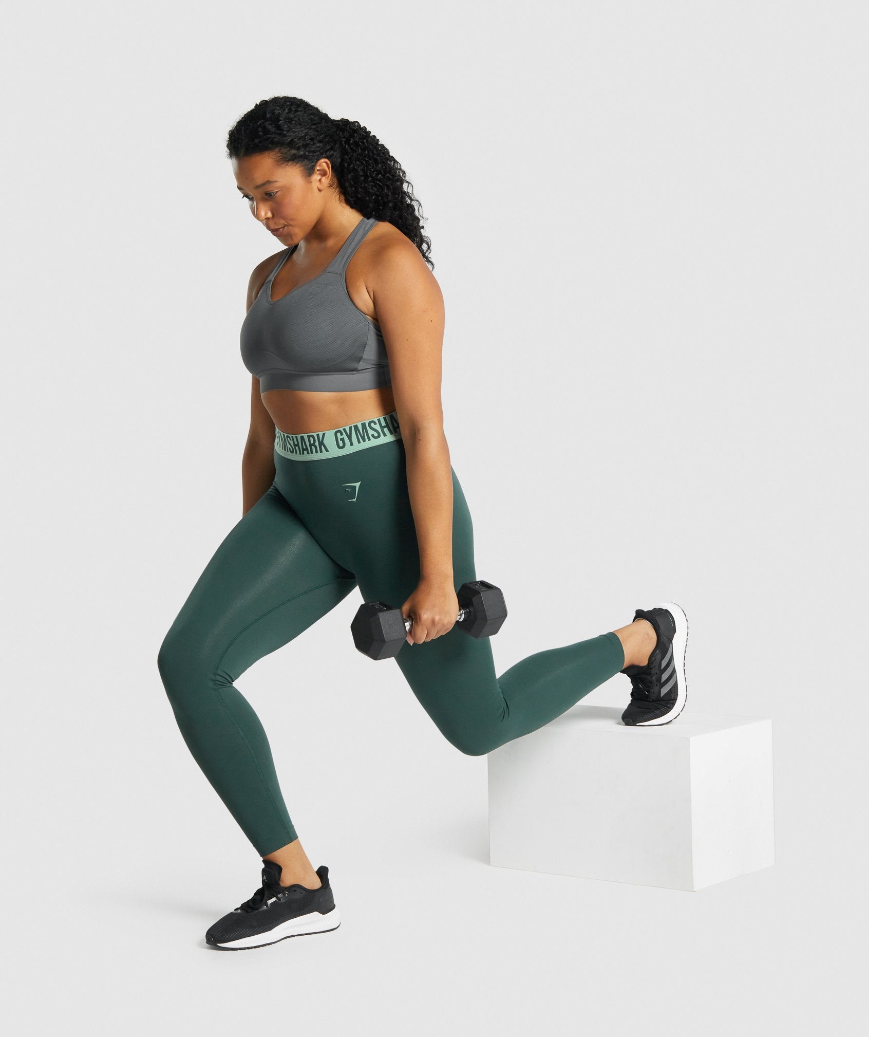 NWT Gymshark • Neo-Mint Green Energy+ Seamless Perforated Leggings