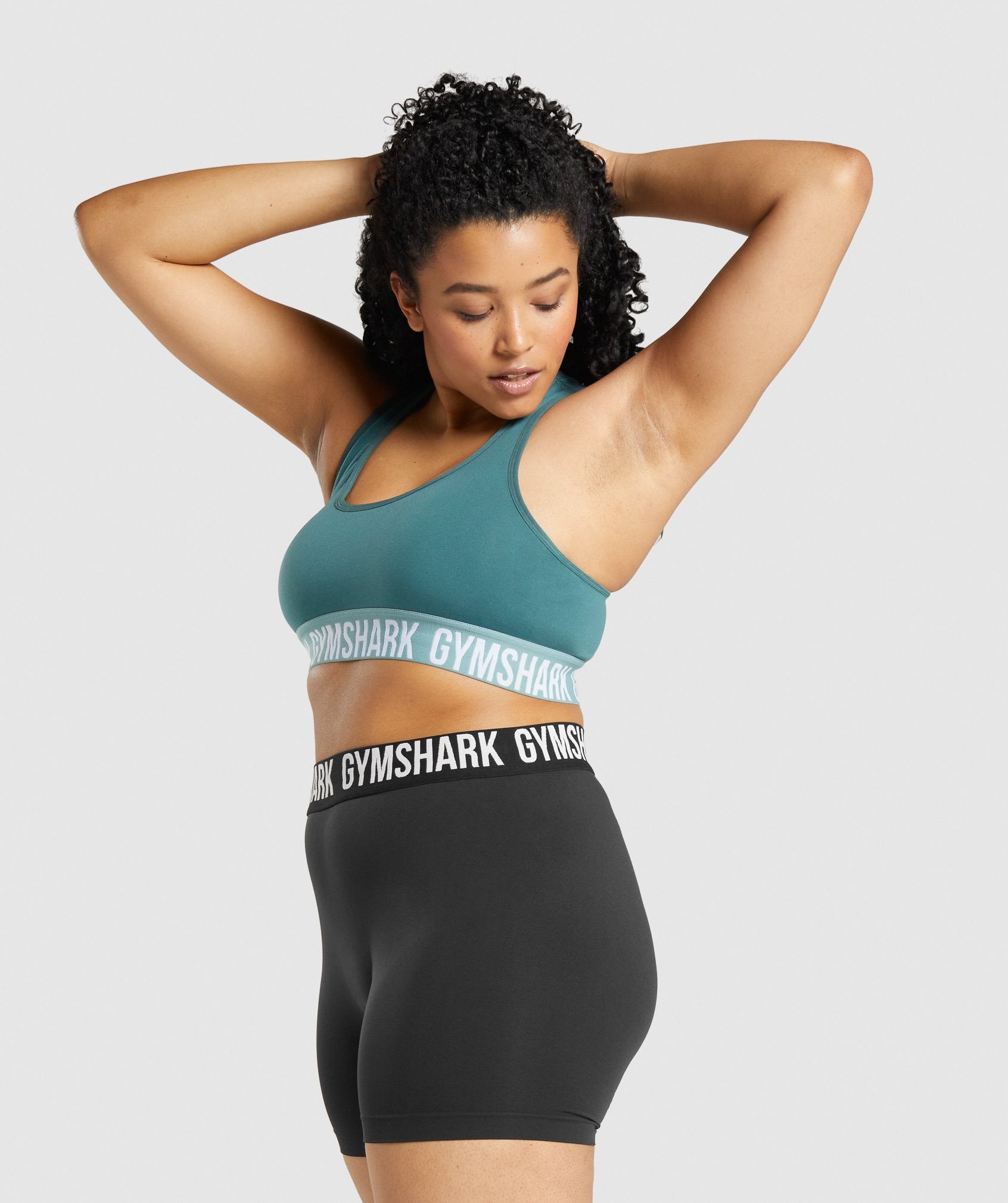 Fit Seamless Sports Bra in Dark Green - view 3