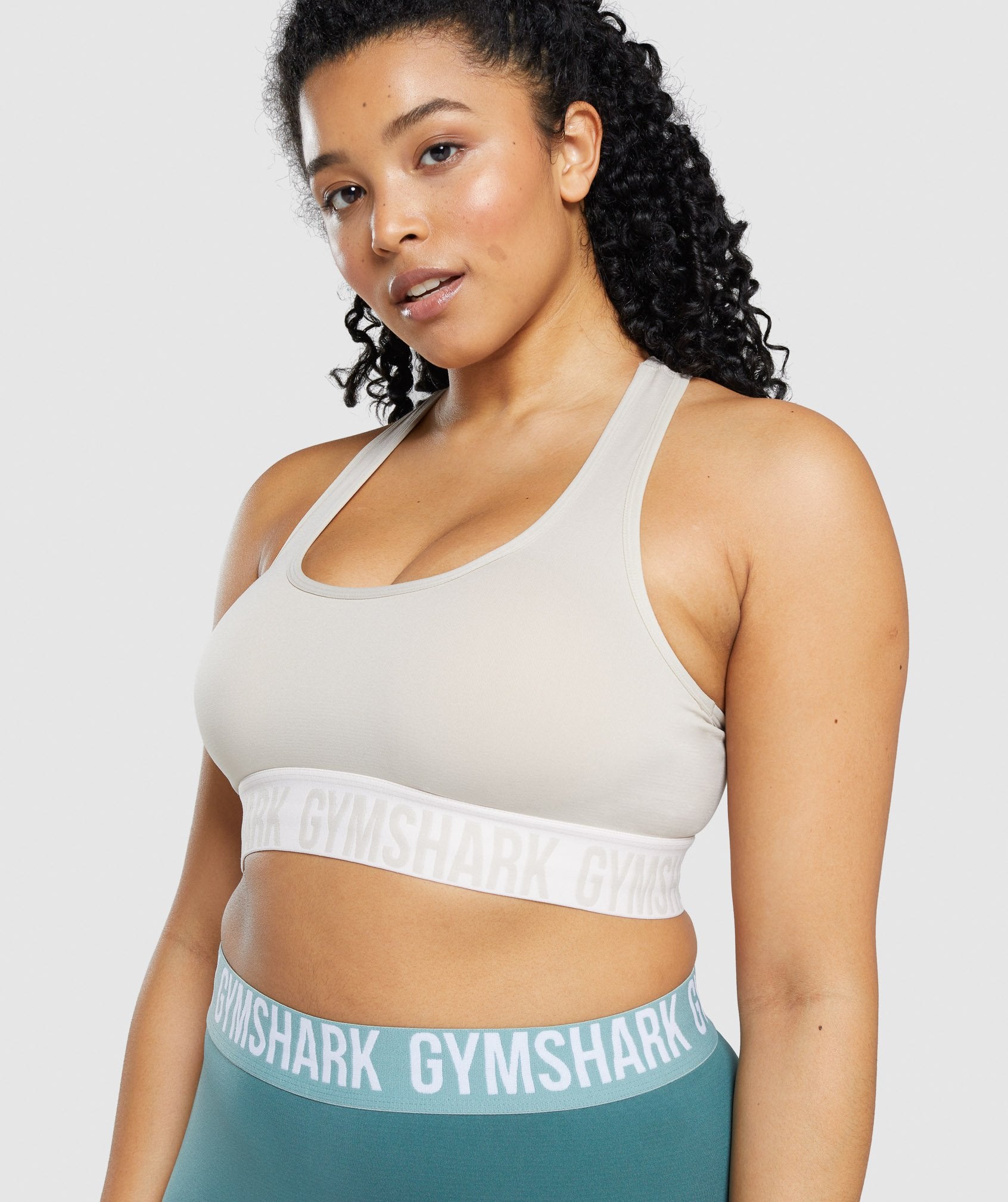 Gymshark Legacy Sports Bra - Pebble Grey