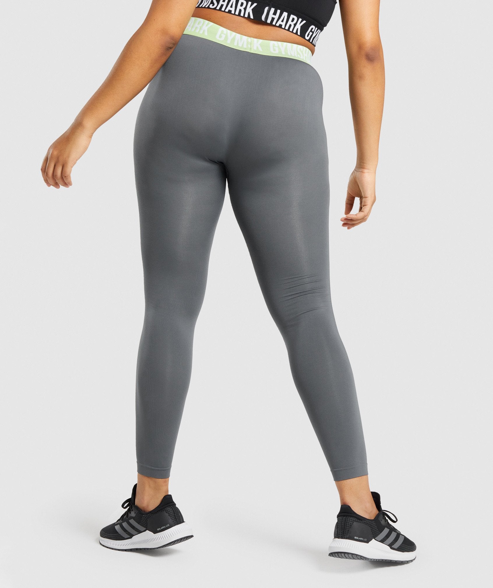 Fit Seamless Leggings in Charcoal - view 2